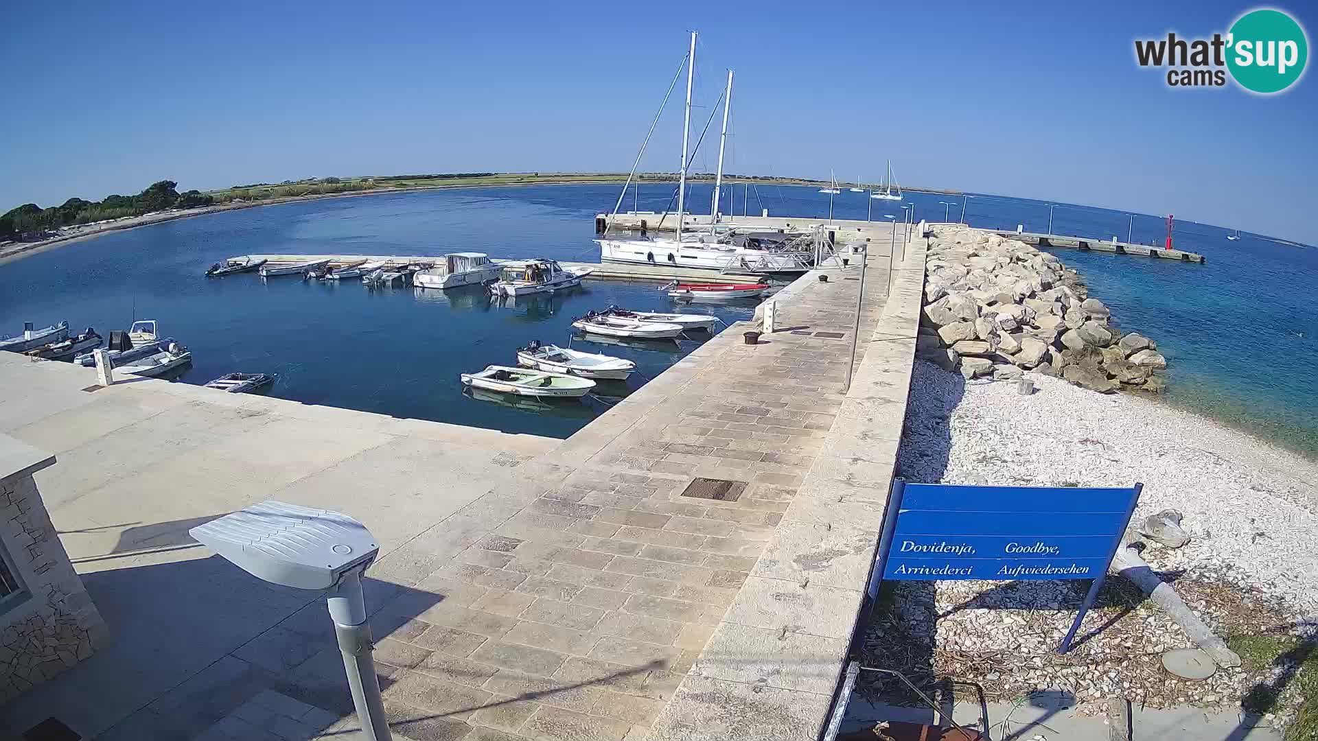 Webcam de l’île d’Unije – Explorez la beauté du joyau caché de la Croatie