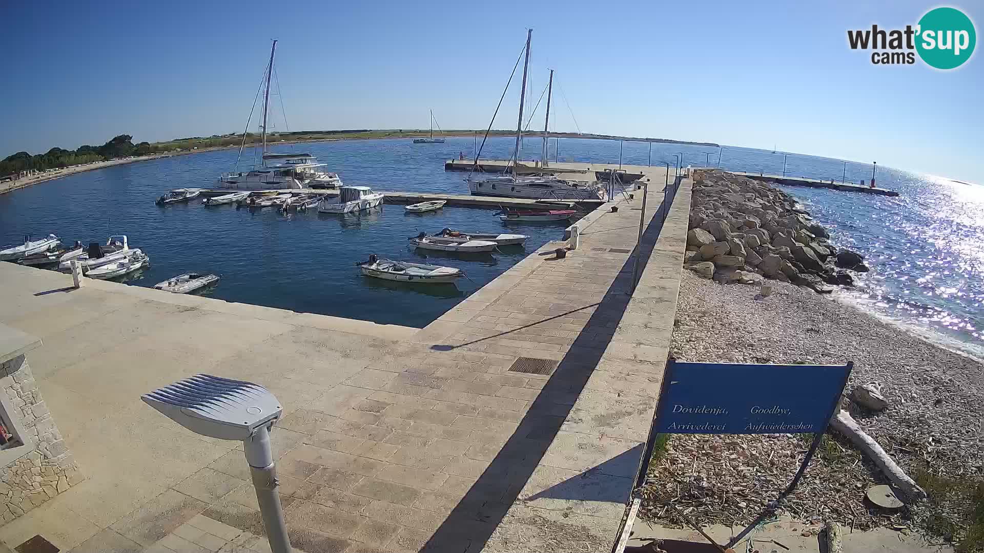 Webcam de l’île d’Unije – Explorez la beauté du joyau caché de la Croatie