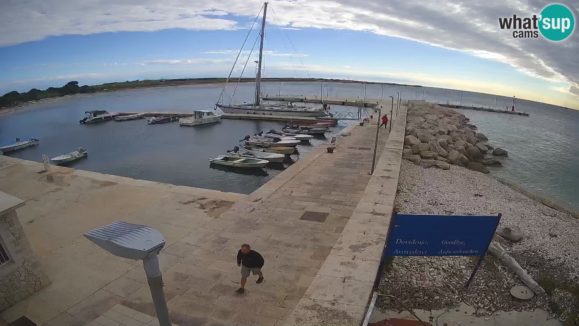 Webcam de l’île d’Unije – Explorez la beauté du joyau caché de la Croatie
