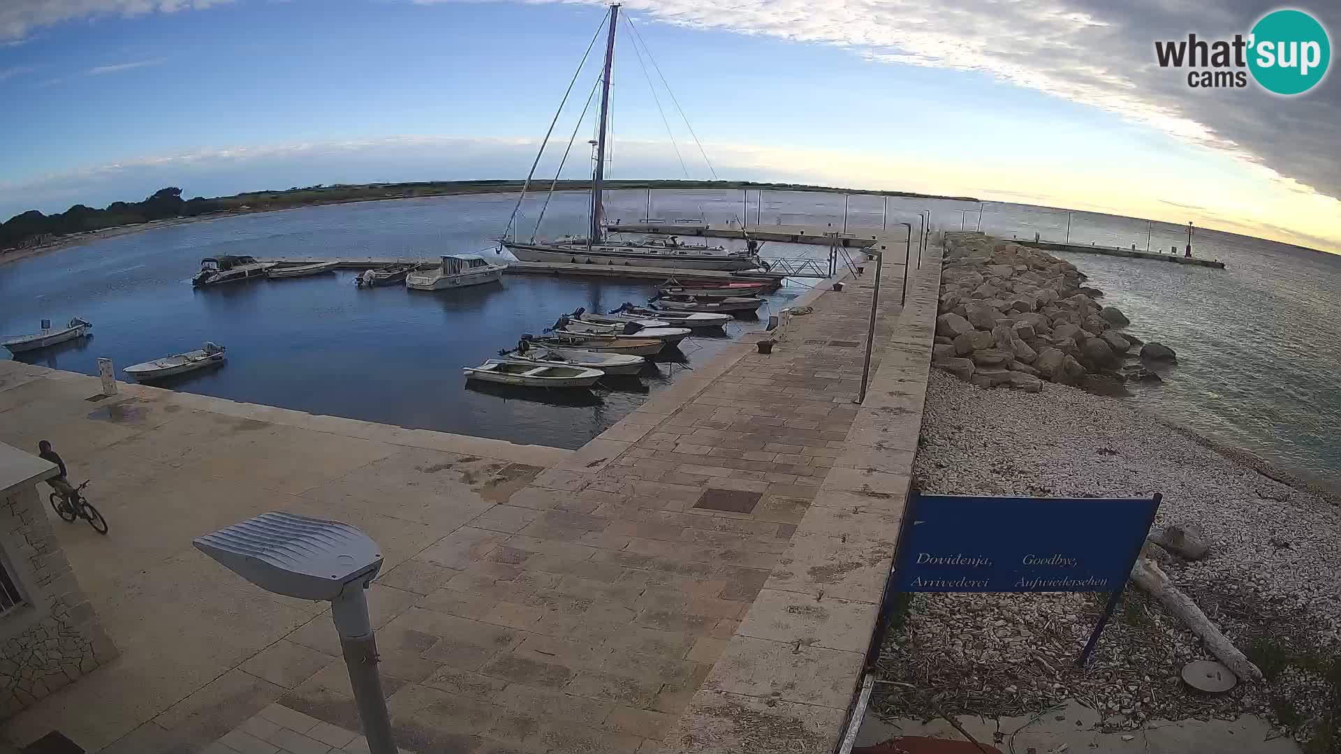 Webcam de l’île d’Unije – Explorez la beauté du joyau caché de la Croatie