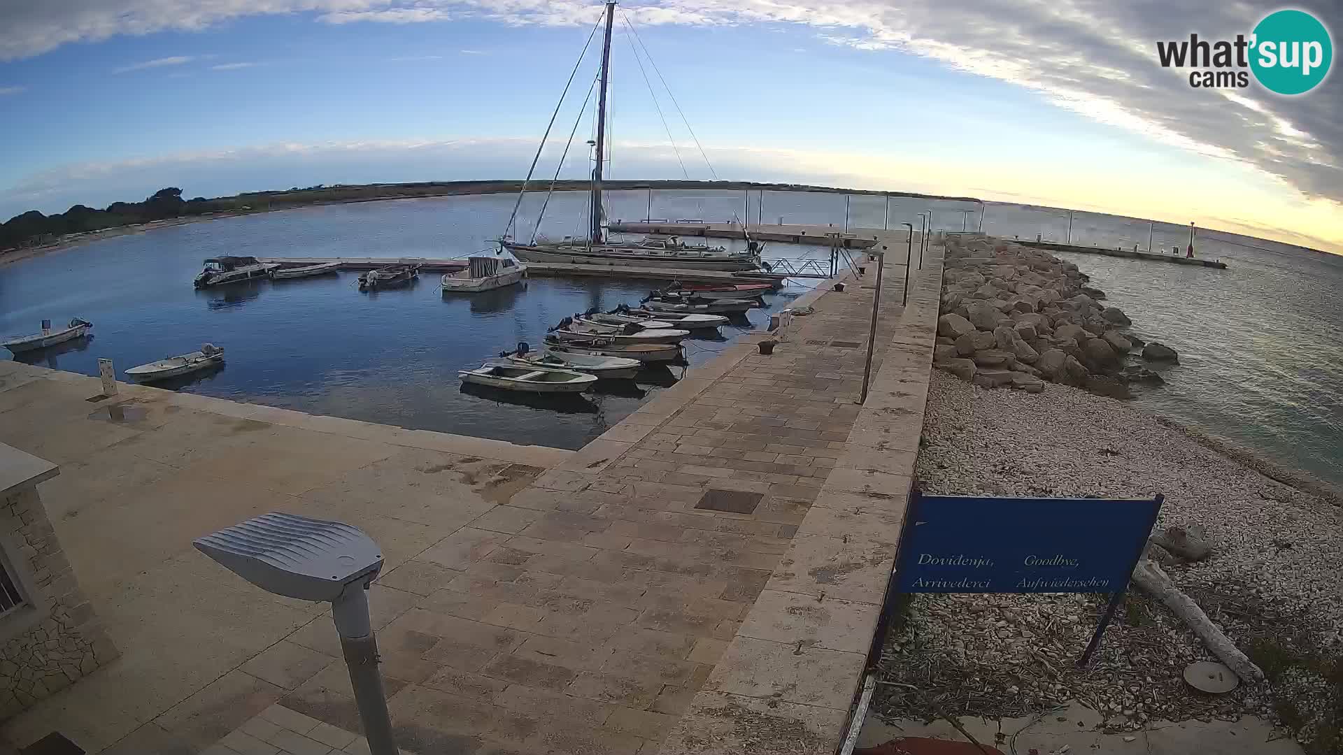 Webcam de l’île d’Unije – Explorez la beauté du joyau caché de la Croatie