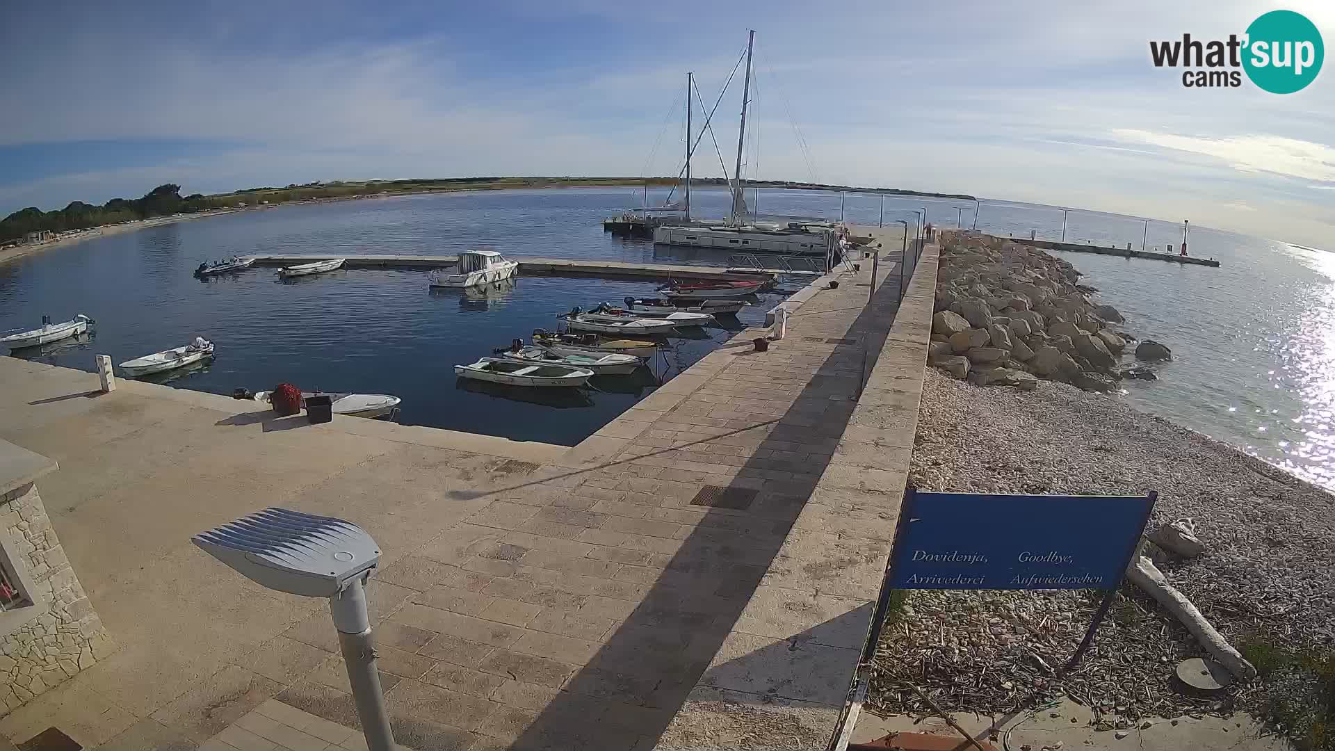 Webcam de l’île d’Unije – Explorez la beauté du joyau caché de la Croatie