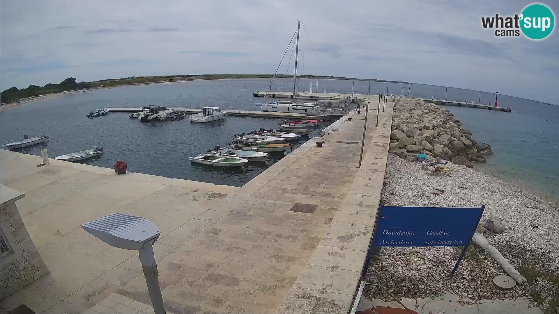 Webcam de l’île d’Unije – Explorez la beauté du joyau caché de la Croatie