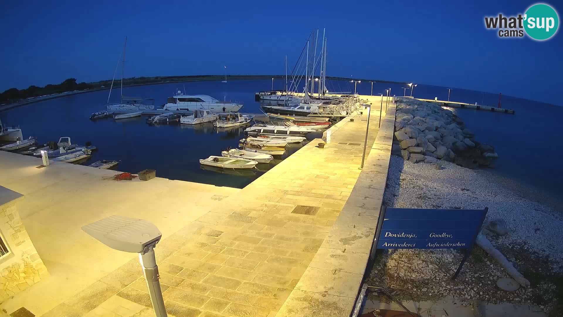 Webcam de l’île d’Unije – Explorez la beauté du joyau caché de la Croatie