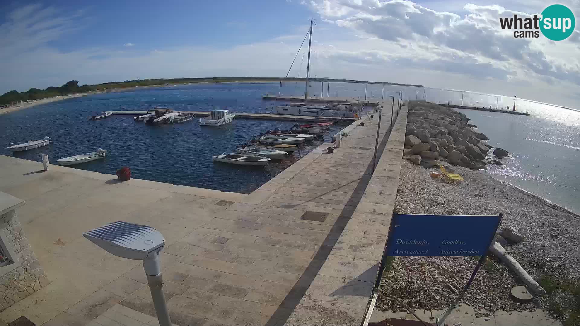 Webcam de l’île d’Unije – Explorez la beauté du joyau caché de la Croatie