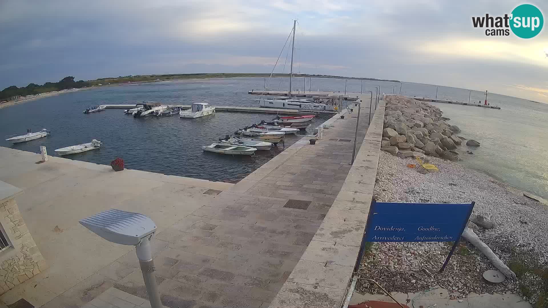 Webcam de l’île d’Unije – Explorez la beauté du joyau caché de la Croatie