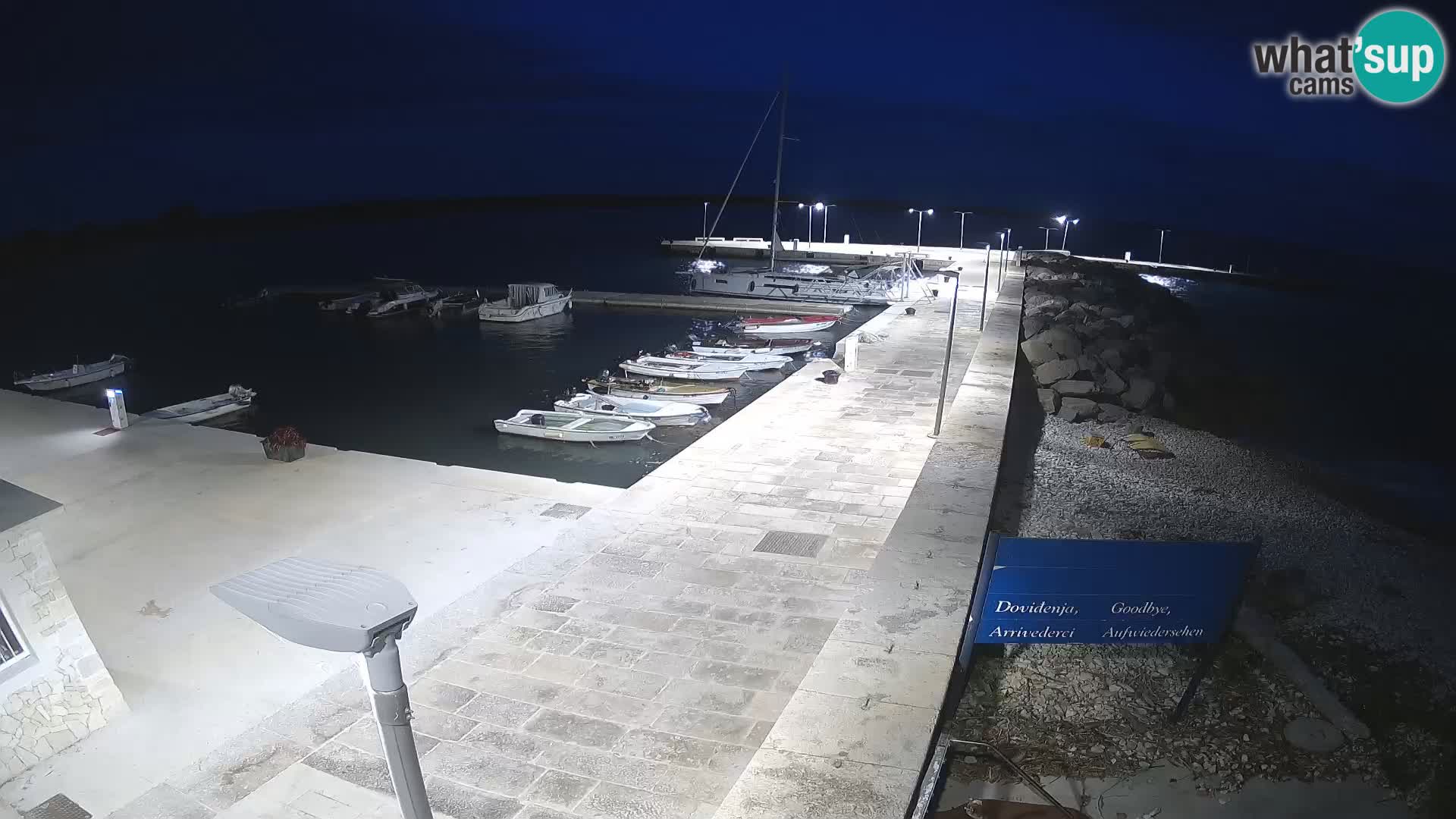 Webcam de l’île d’Unije – Explorez la beauté du joyau caché de la Croatie
