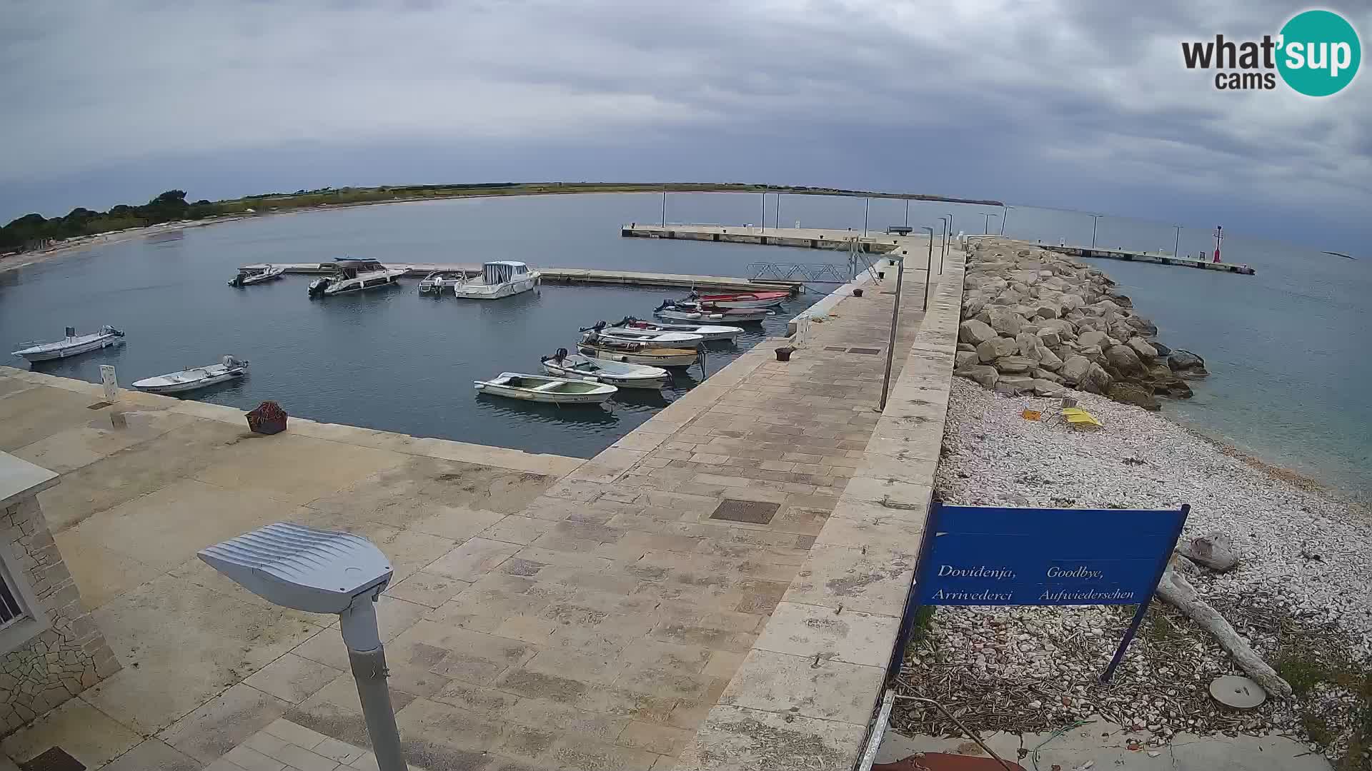 Webcam de l’île d’Unije – Explorez la beauté du joyau caché de la Croatie