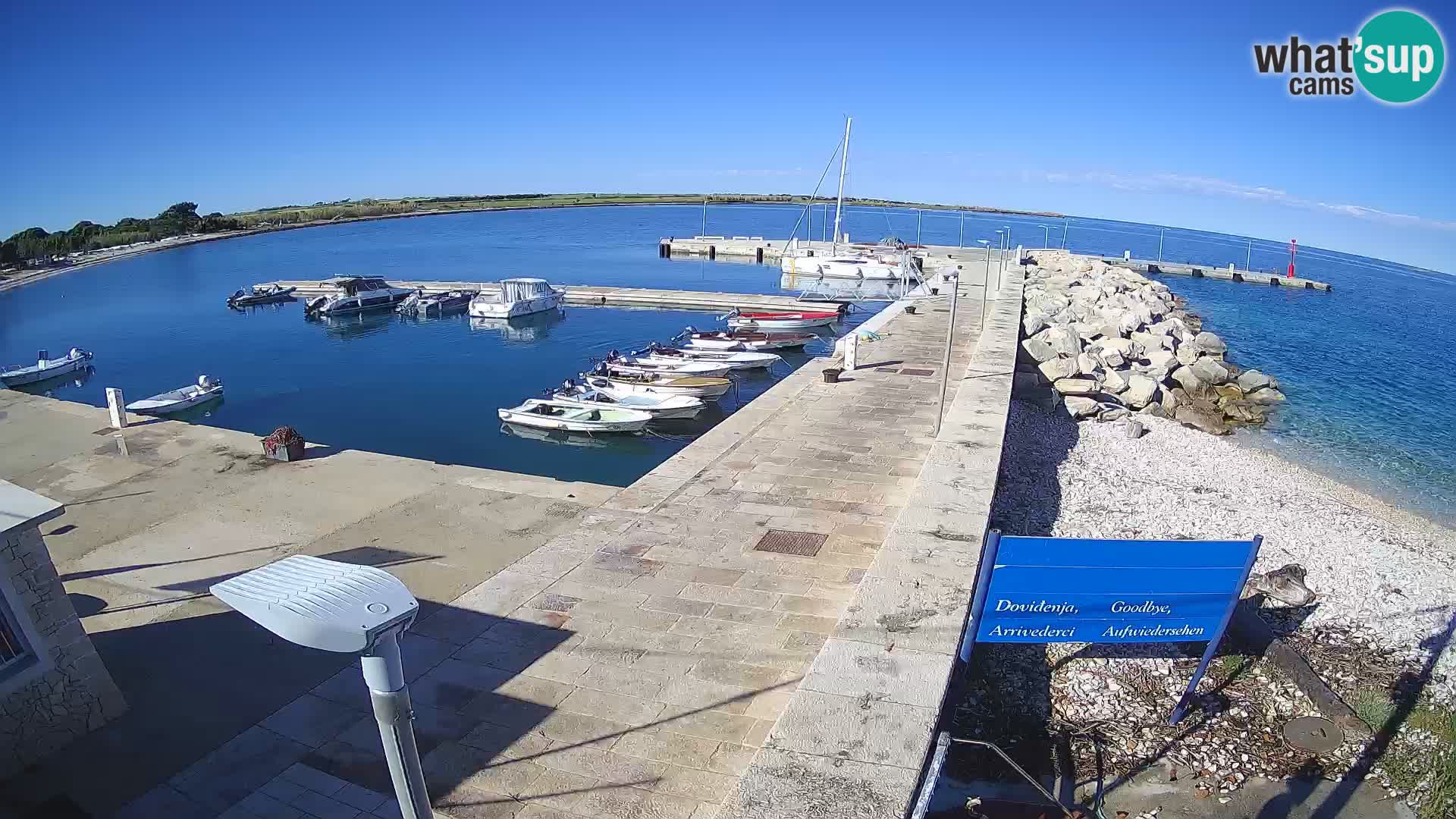 Webcam de l’île d’Unije – Explorez la beauté du joyau caché de la Croatie