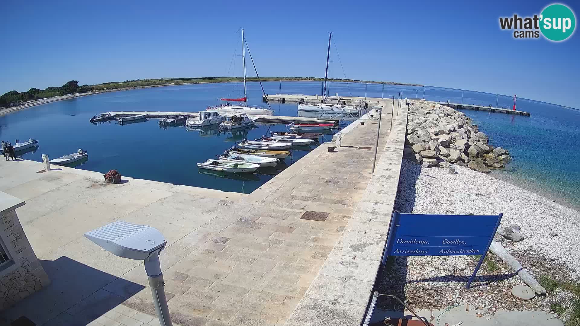 Webcam de l’île d’Unije – Explorez la beauté du joyau caché de la Croatie