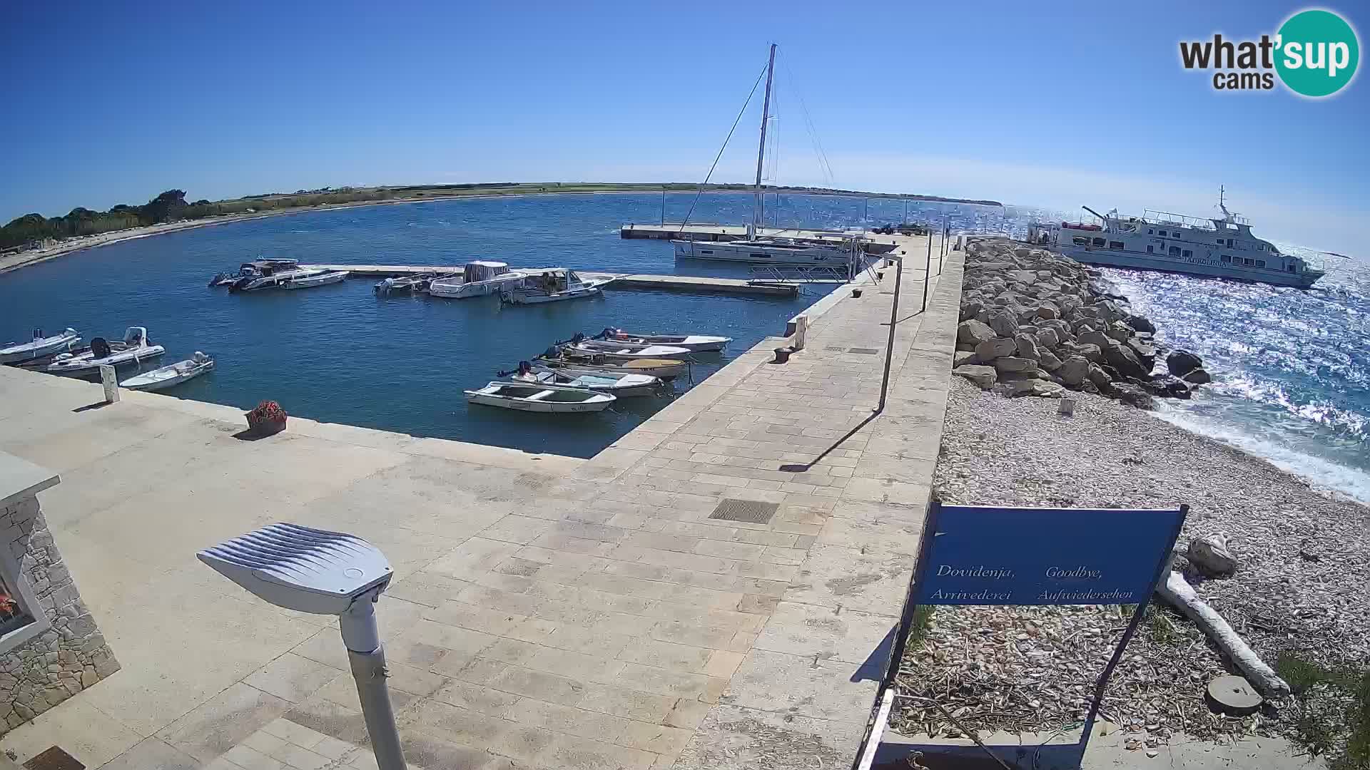 Webcam de l’île d’Unije – Explorez la beauté du joyau caché de la Croatie