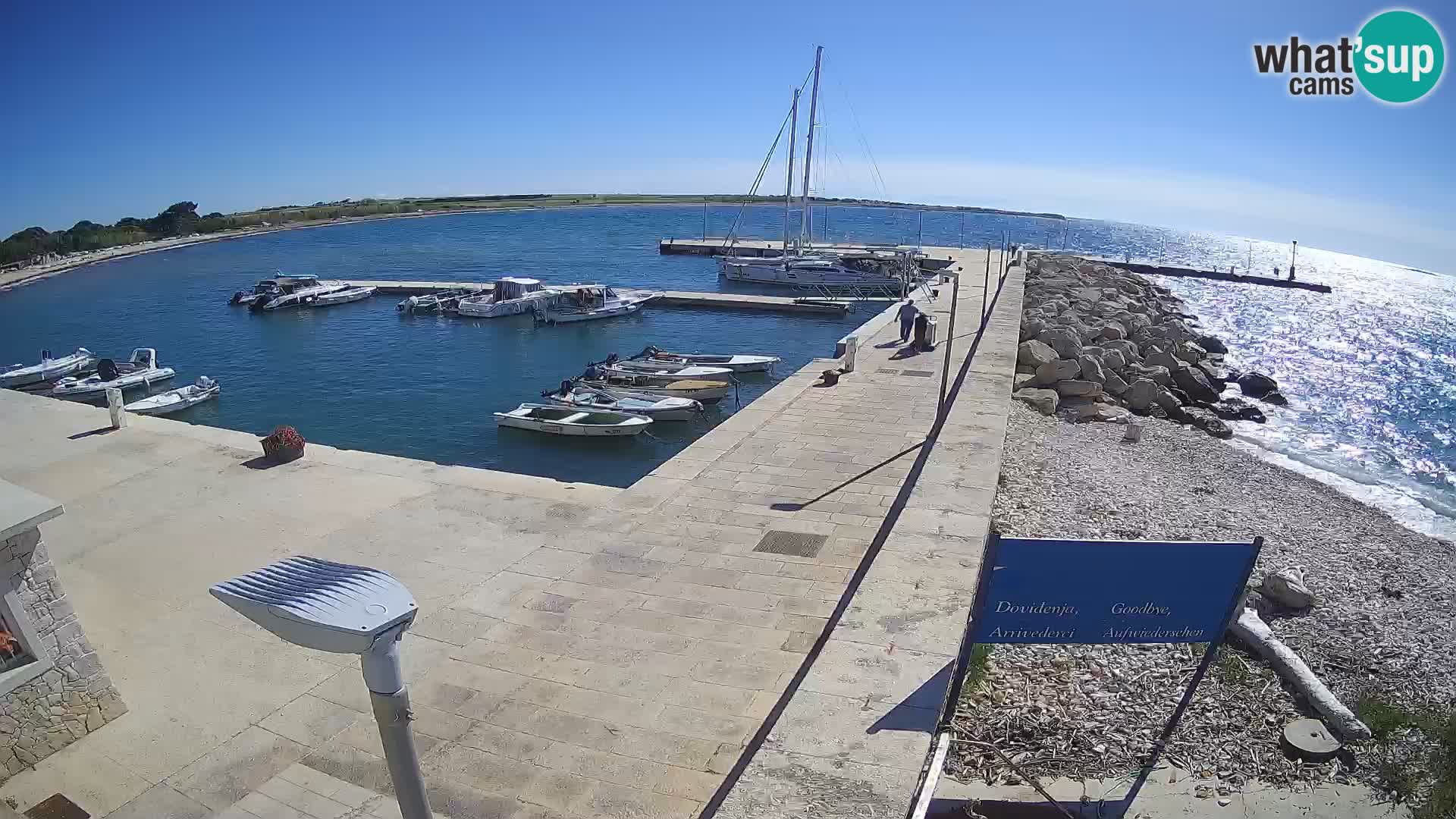 Webcam de l’île d’Unije – Explorez la beauté du joyau caché de la Croatie