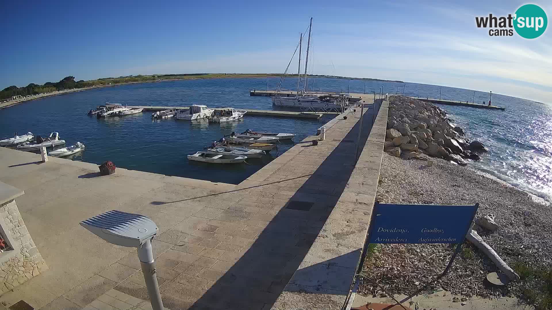 Webcam de l’île d’Unije – Explorez la beauté du joyau caché de la Croatie