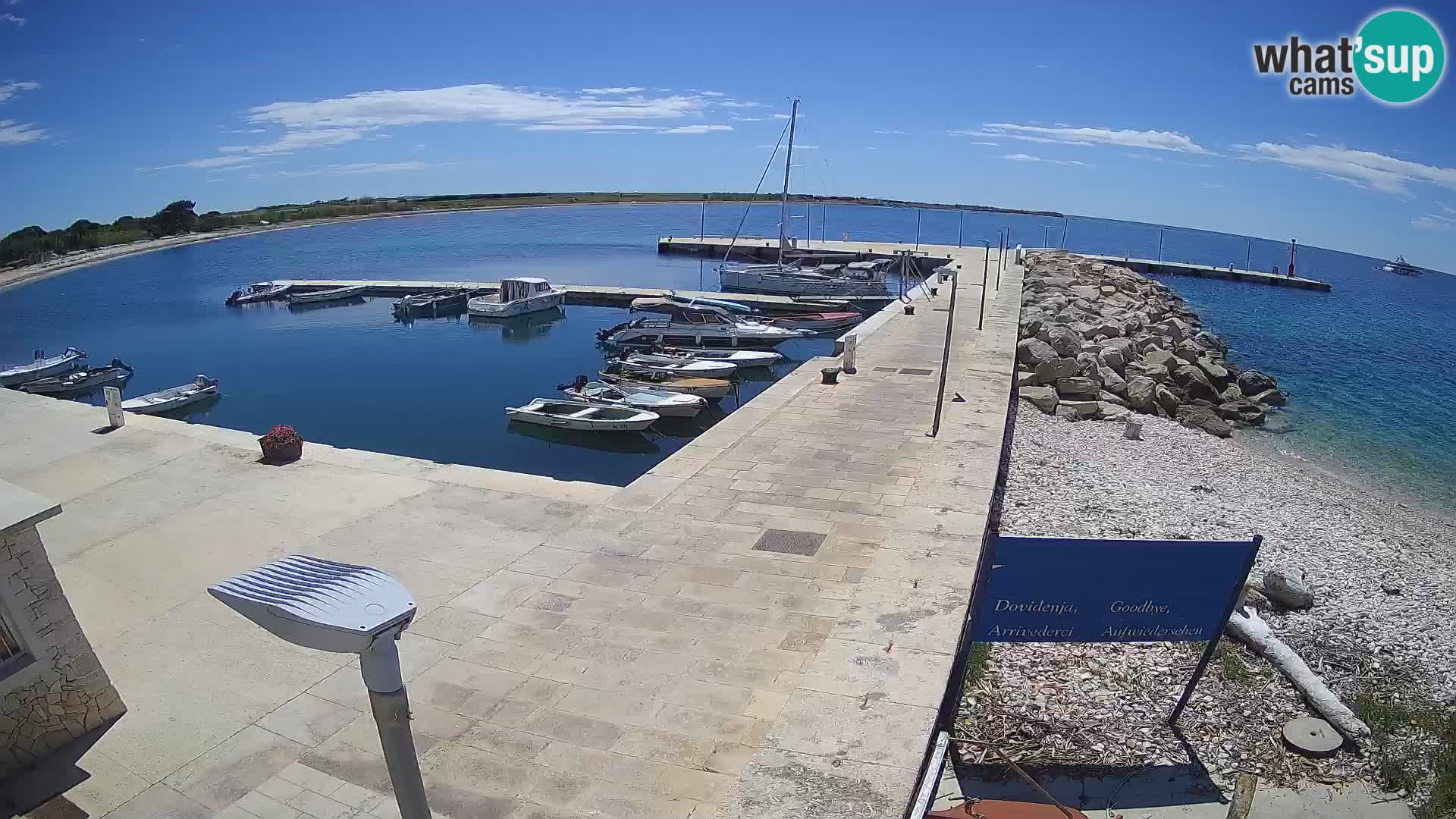 Webcam de l’île d’Unije – Explorez la beauté du joyau caché de la Croatie