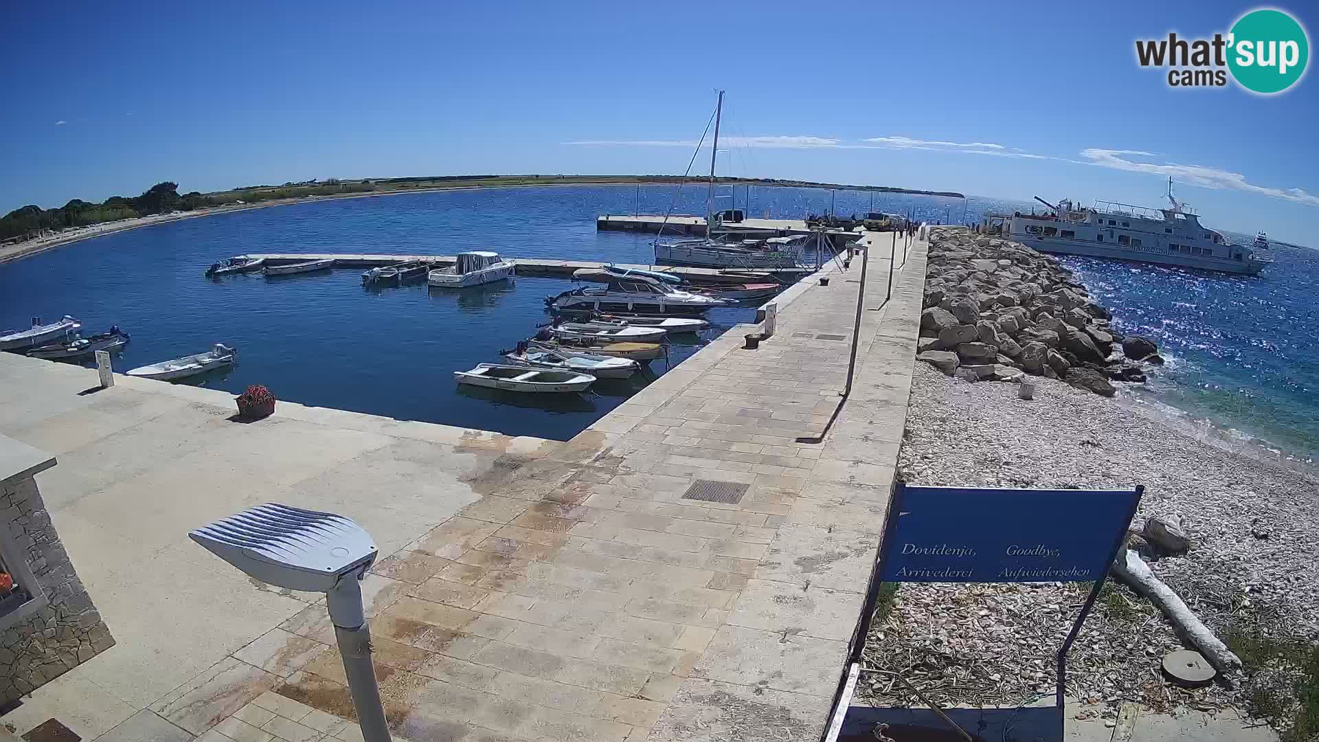 Webcam de l’île d’Unije – Explorez la beauté du joyau caché de la Croatie