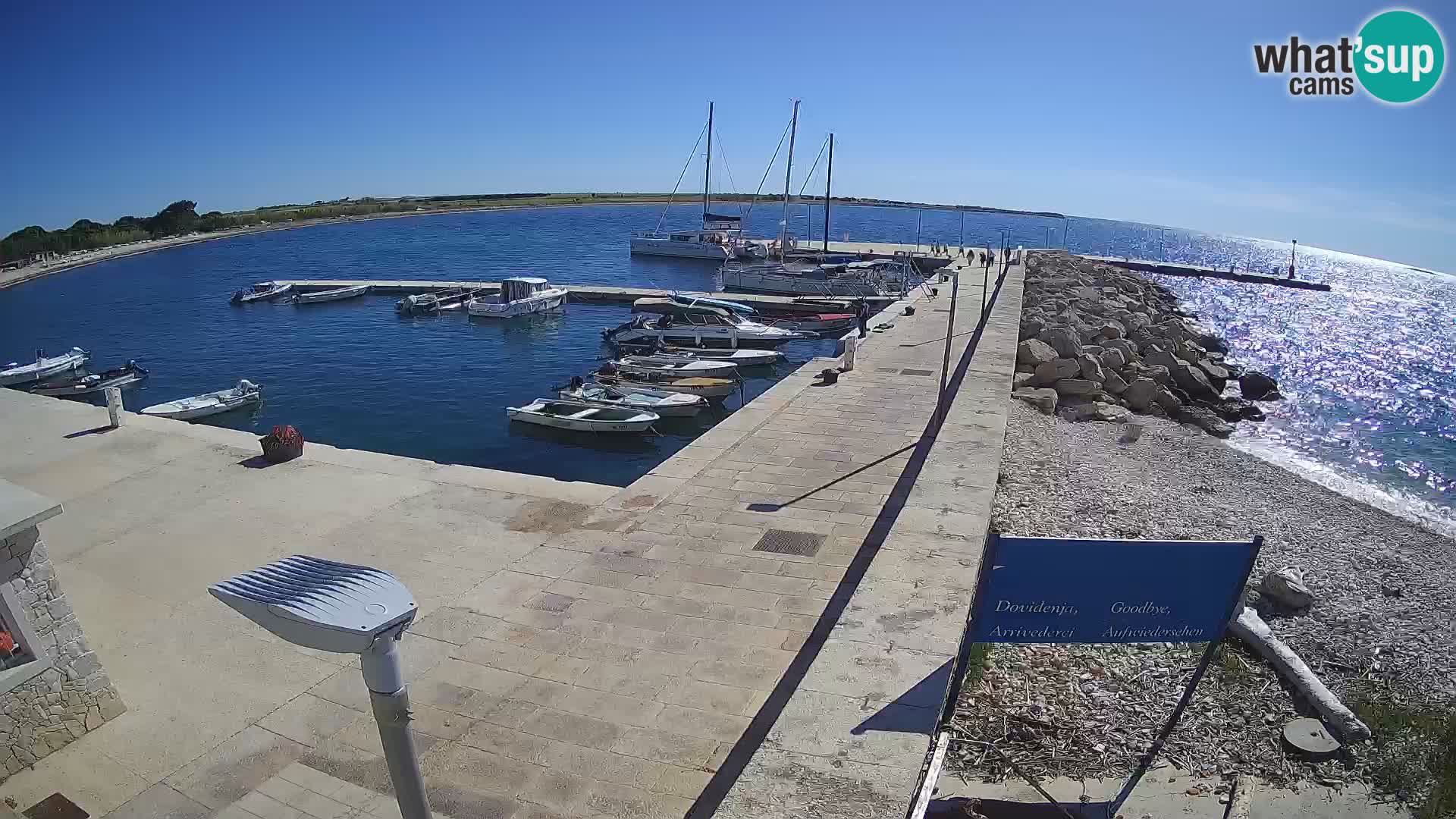 Webcam de l’île d’Unije – Explorez la beauté du joyau caché de la Croatie