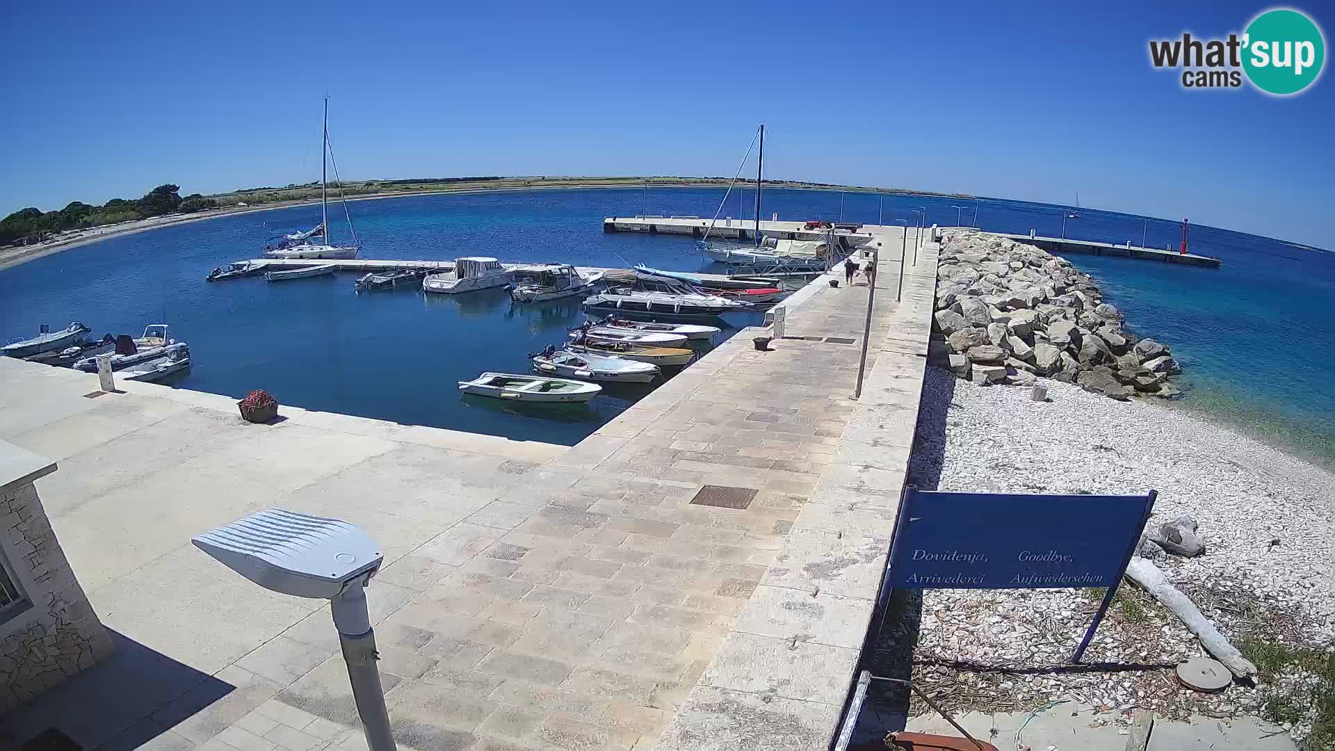 Webcam de l’île d’Unije – Explorez la beauté du joyau caché de la Croatie