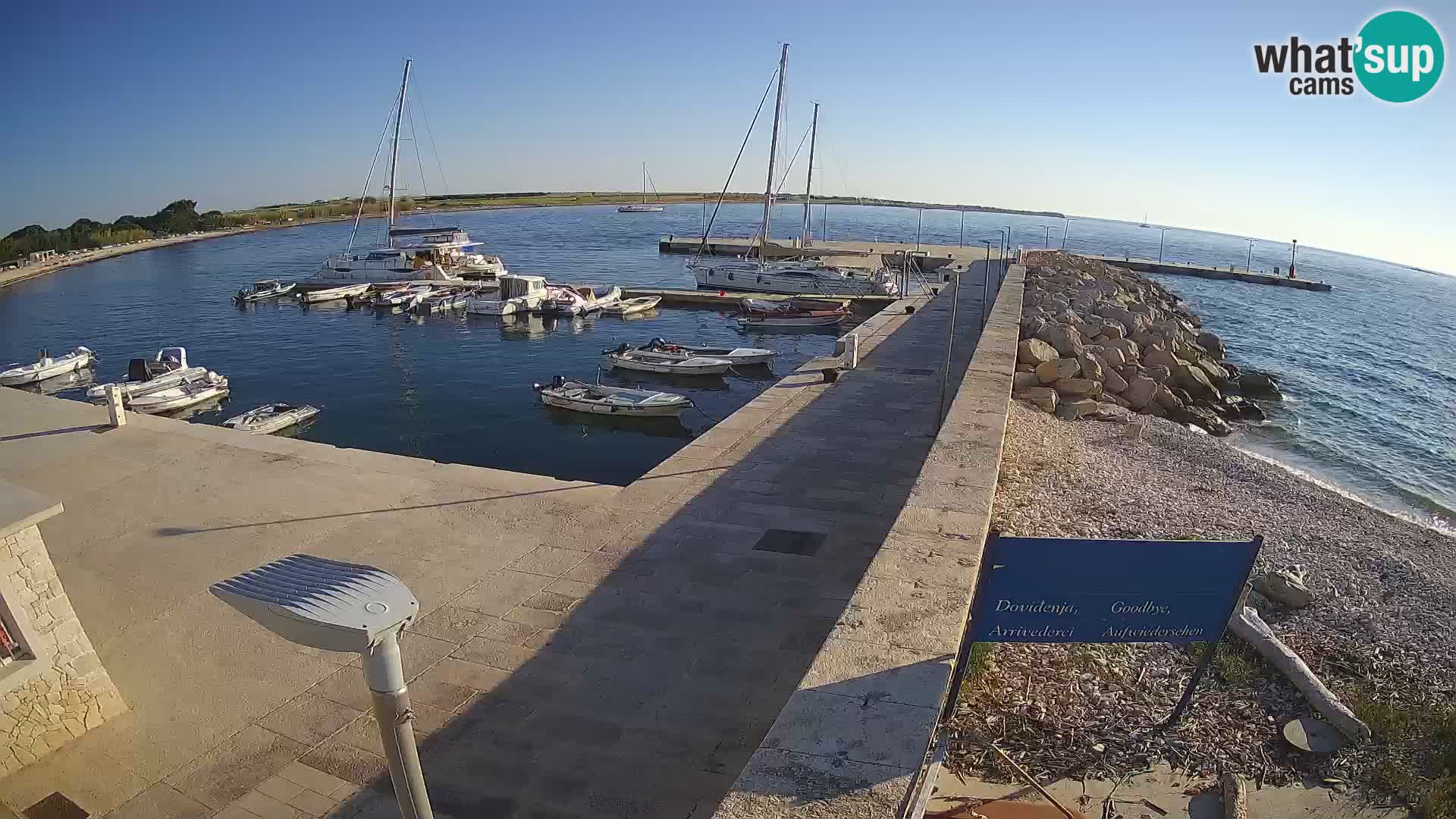 Webcam de l’île d’Unije – Explorez la beauté du joyau caché de la Croatie