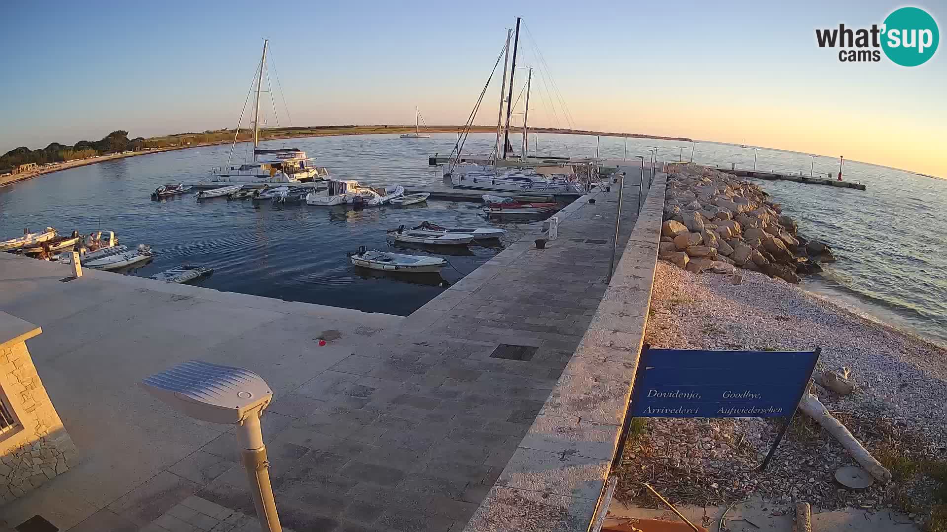 Webcam de l’île d’Unije – Explorez la beauté du joyau caché de la Croatie
