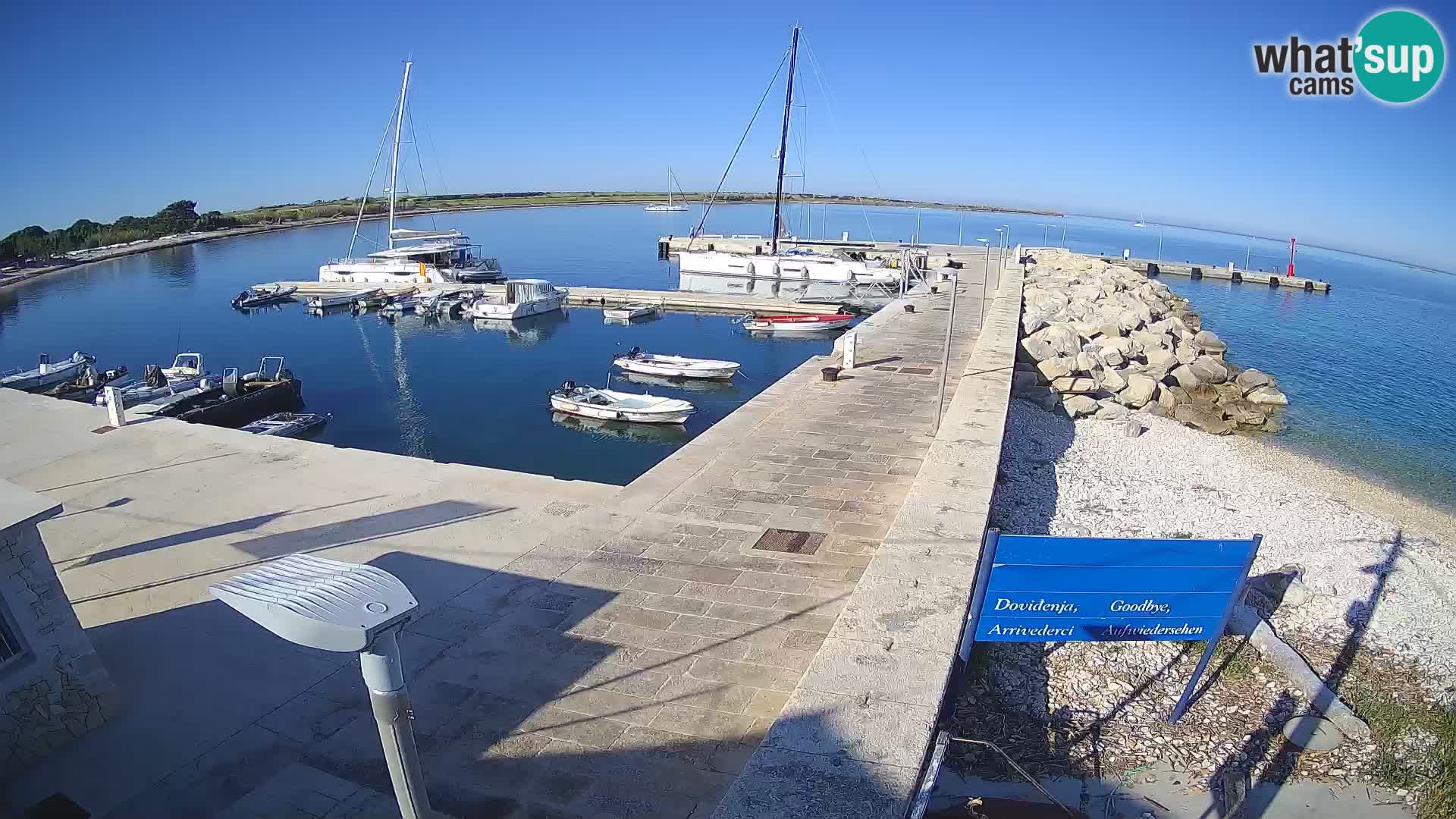Webcam de l’île d’Unije – Explorez la beauté du joyau caché de la Croatie