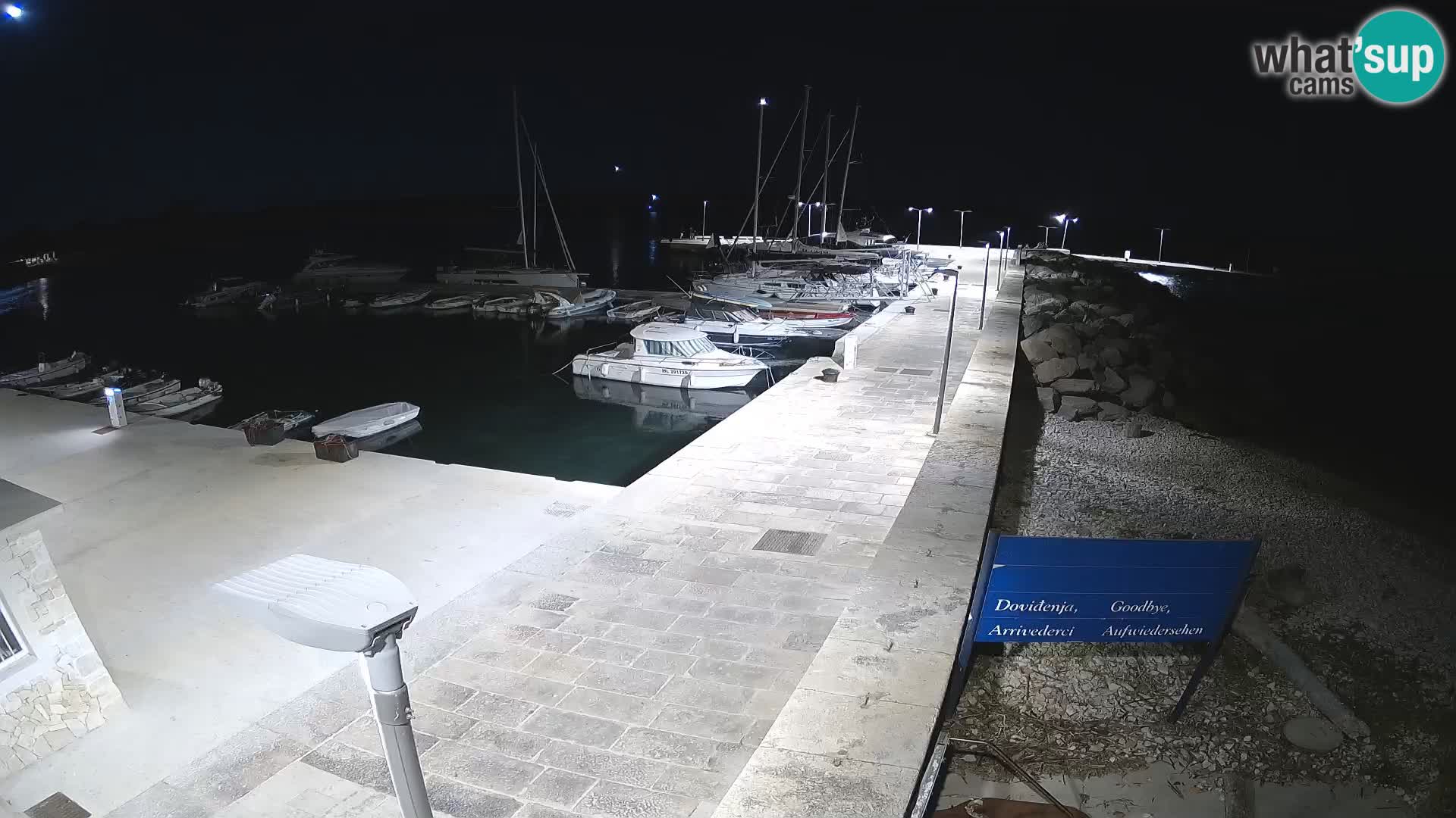 Webcam de l’île d’Unije – Explorez la beauté du joyau caché de la Croatie
