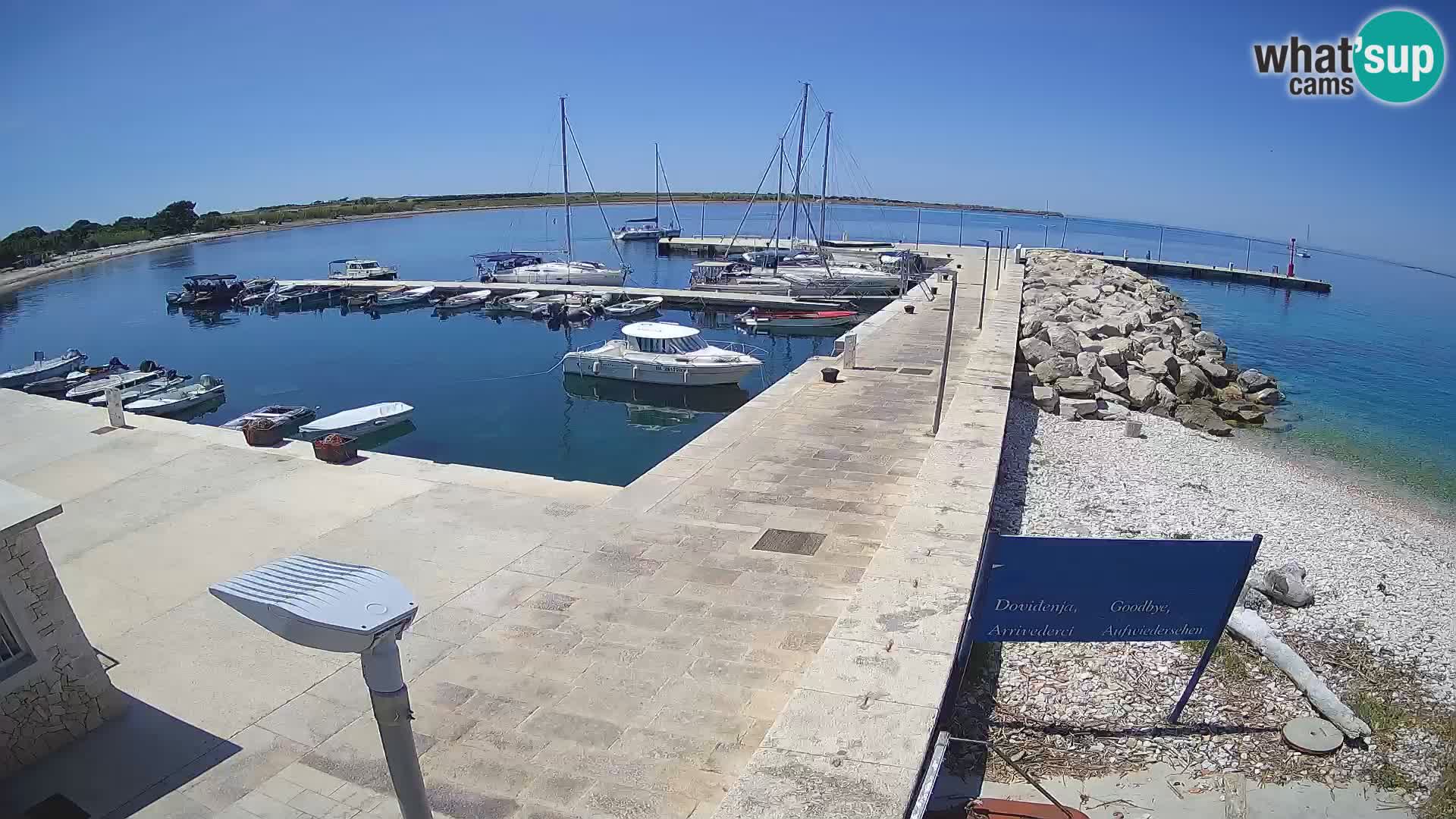 Webcam de l’île d’Unije – Explorez la beauté du joyau caché de la Croatie