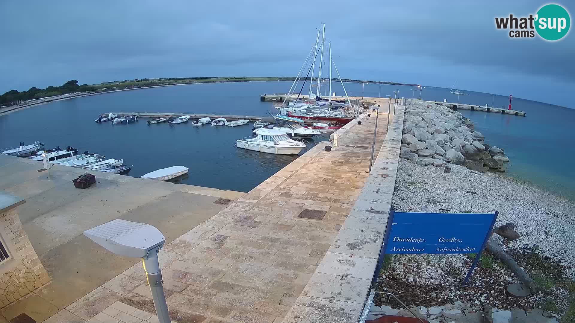 Webcam de l’île d’Unije – Explorez la beauté du joyau caché de la Croatie