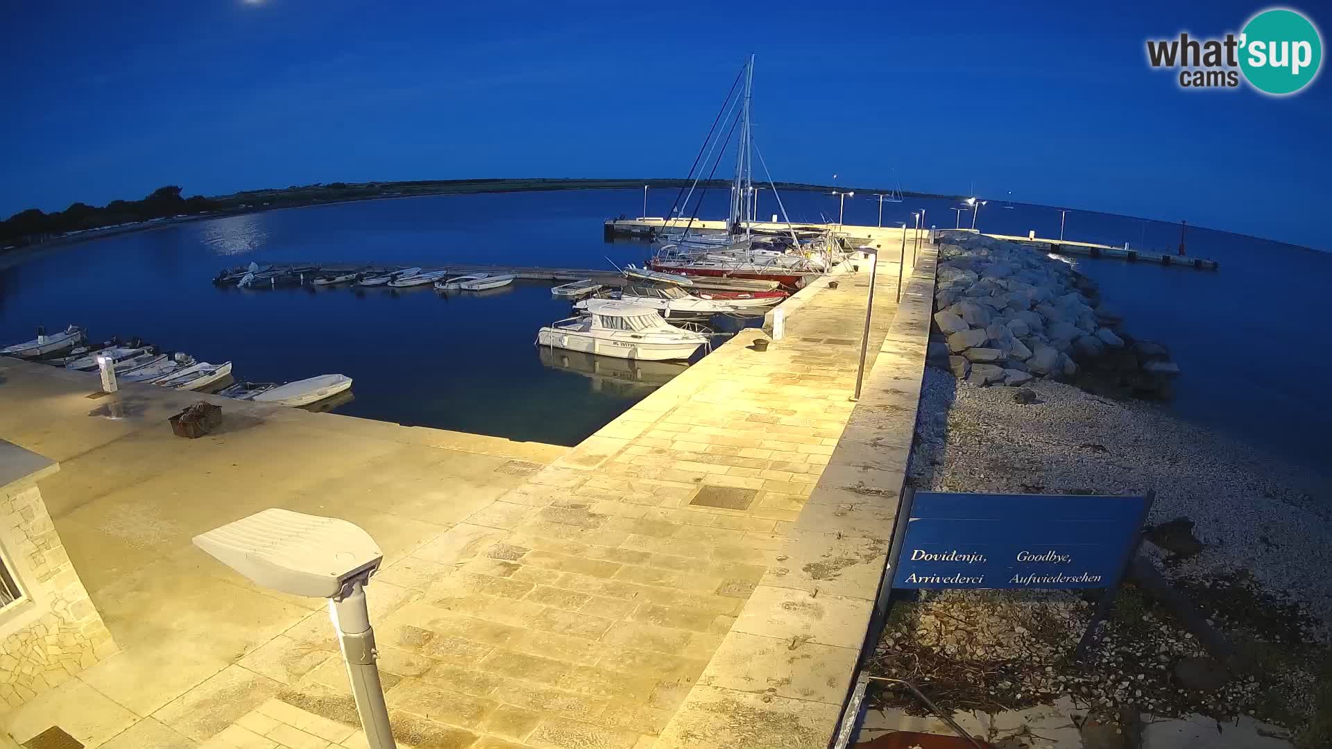 Webcam de l’île d’Unije – Explorez la beauté du joyau caché de la Croatie