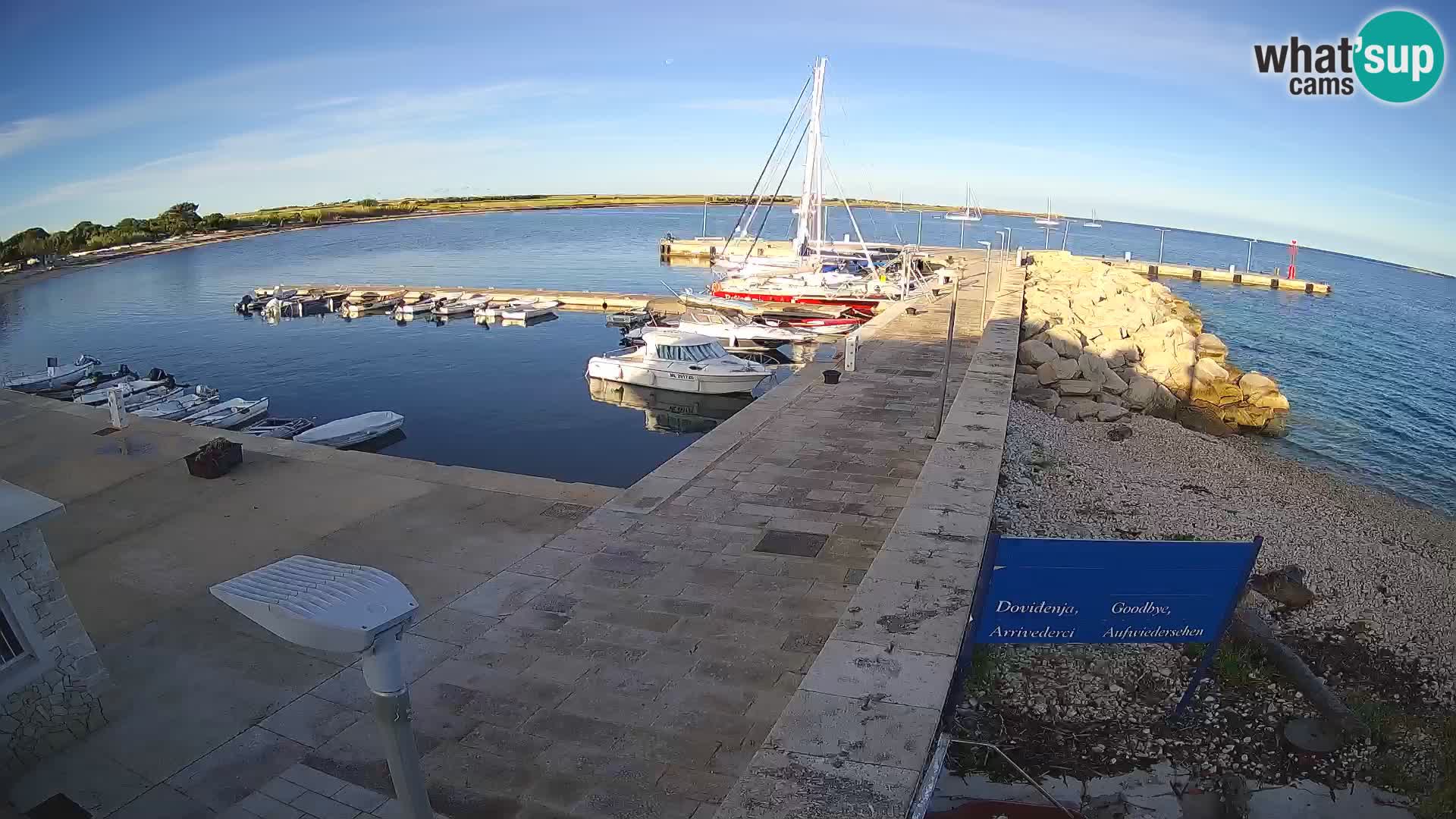 Webcam de l’île d’Unije – Explorez la beauté du joyau caché de la Croatie
