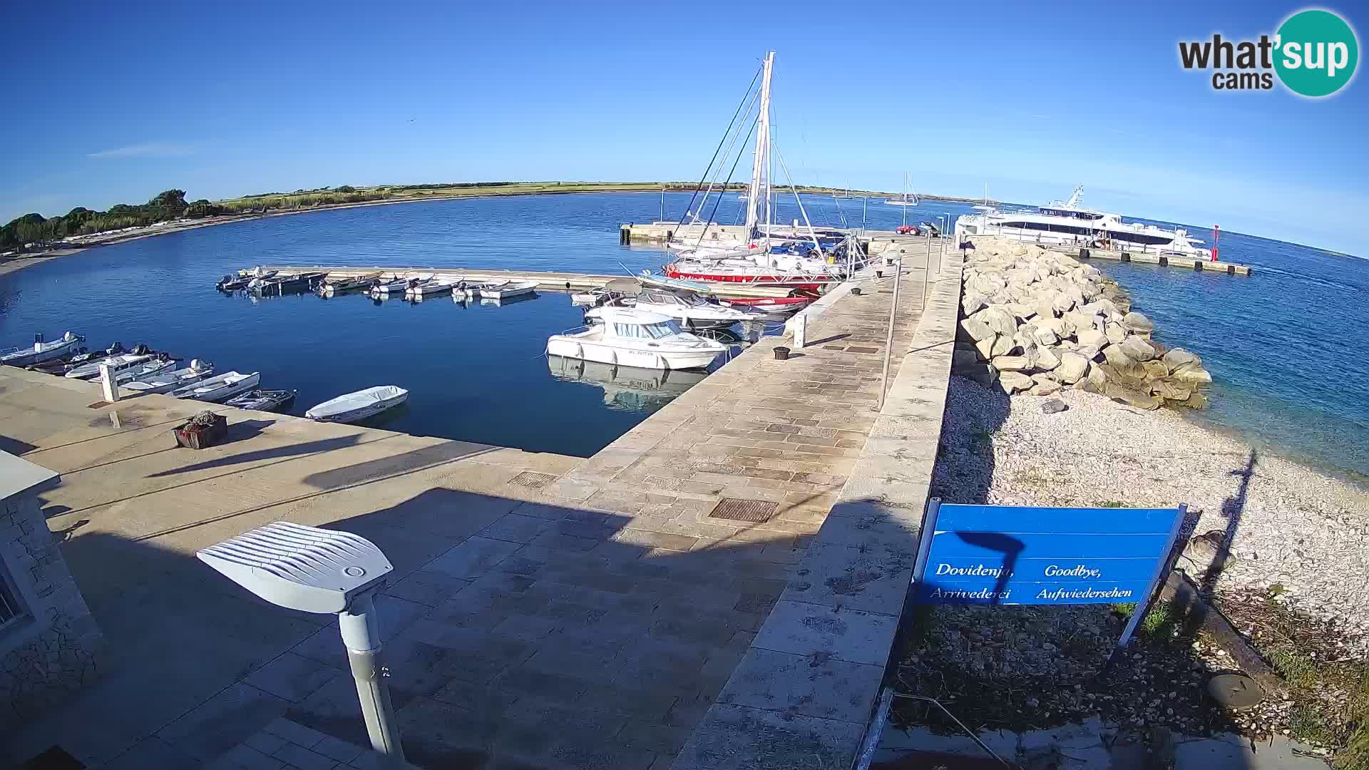 Webcam de l’île d’Unije – Explorez la beauté du joyau caché de la Croatie