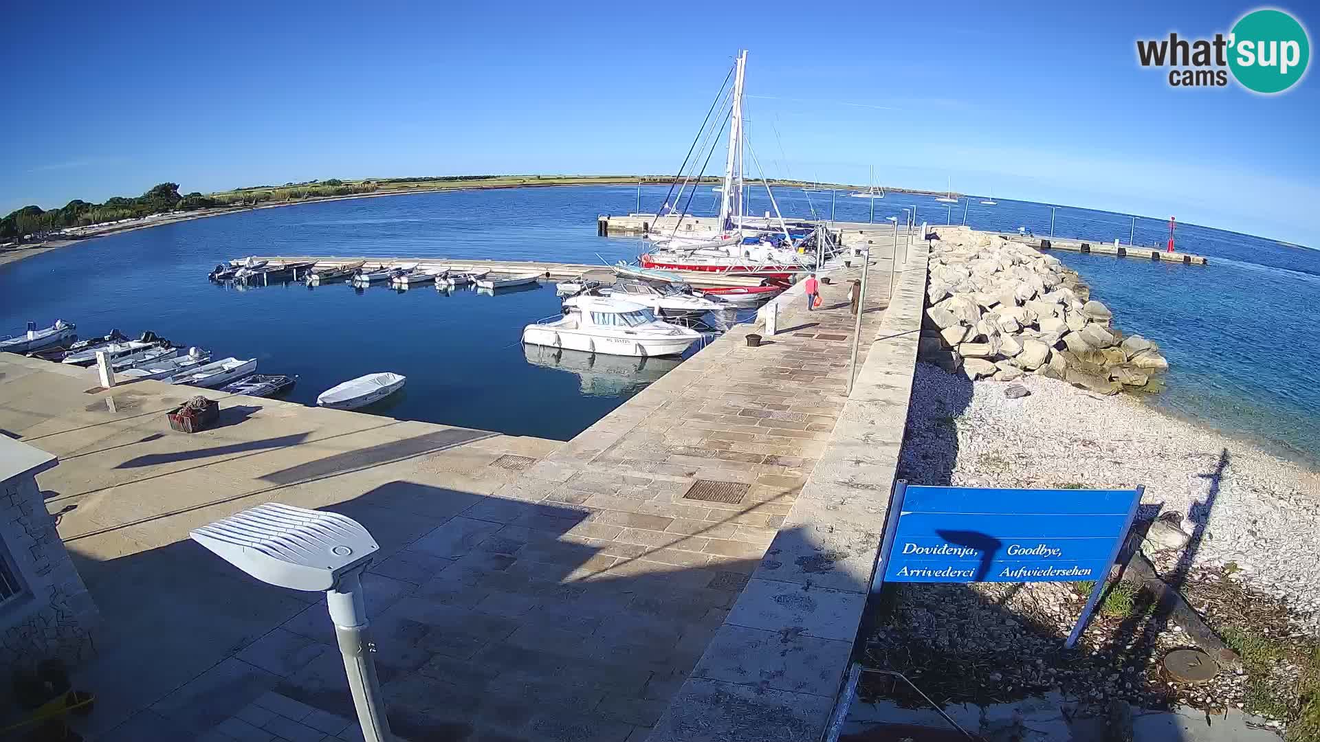 Webcam de l’île d’Unije – Explorez la beauté du joyau caché de la Croatie