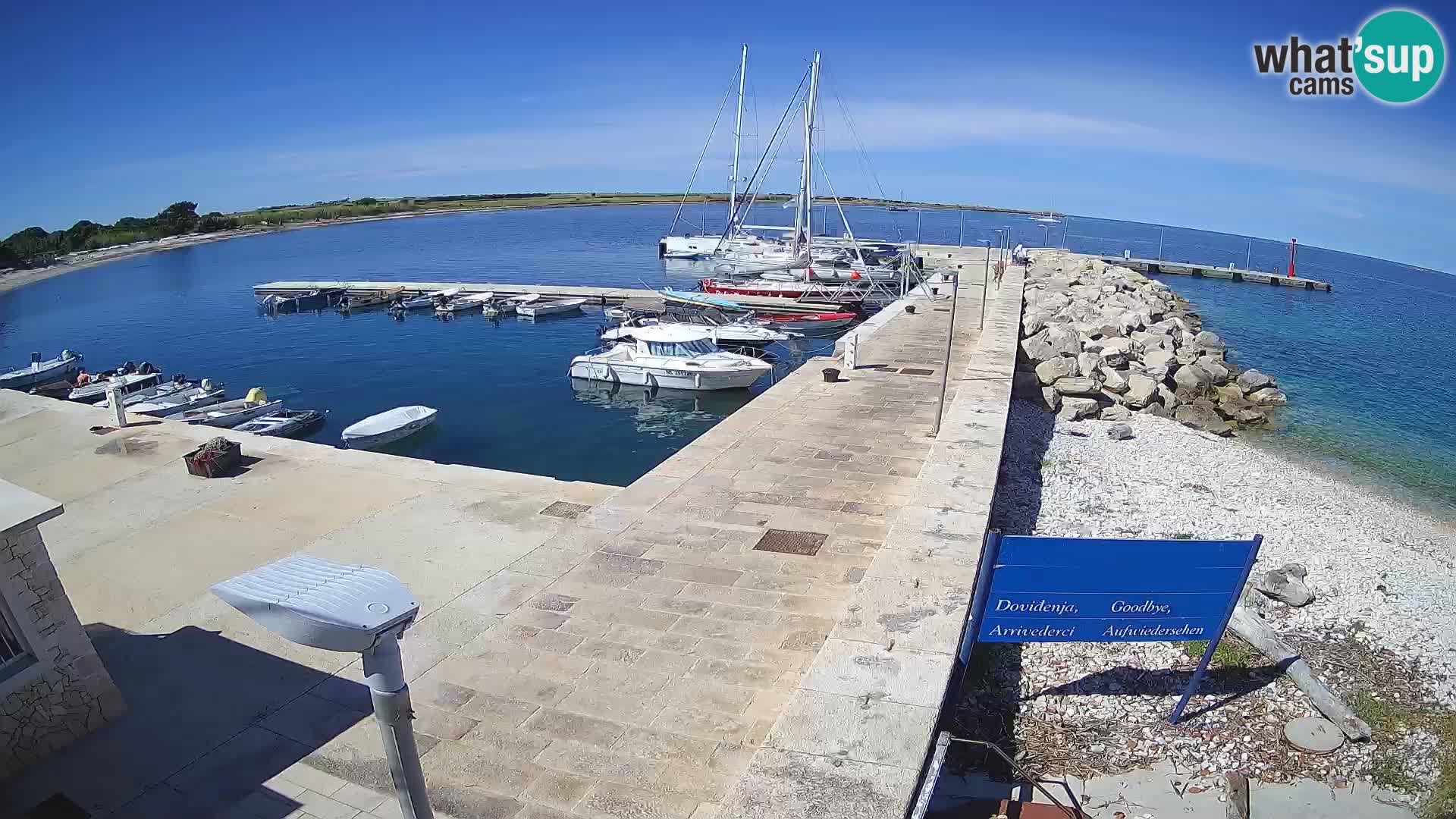 Webcam de l’île d’Unije – Explorez la beauté du joyau caché de la Croatie