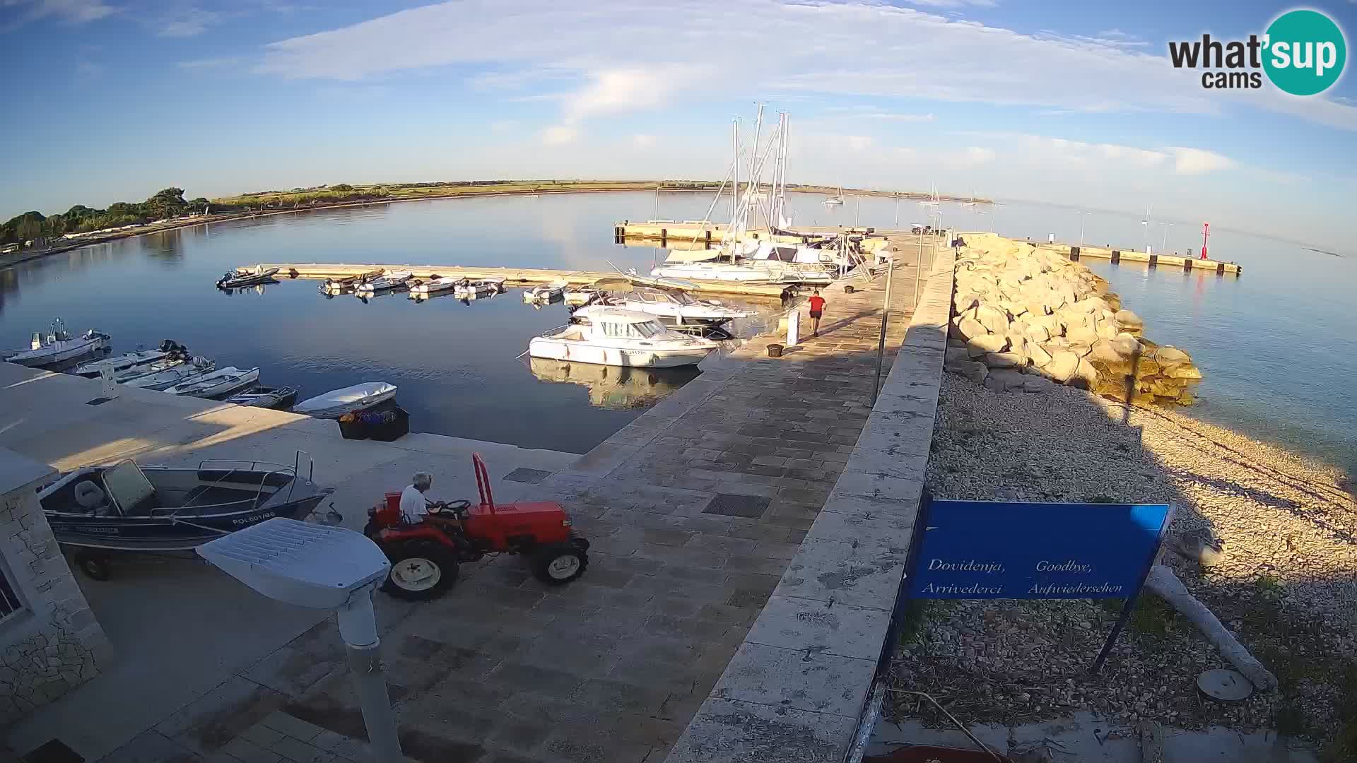 Webcam de l’île d’Unije – Explorez la beauté du joyau caché de la Croatie