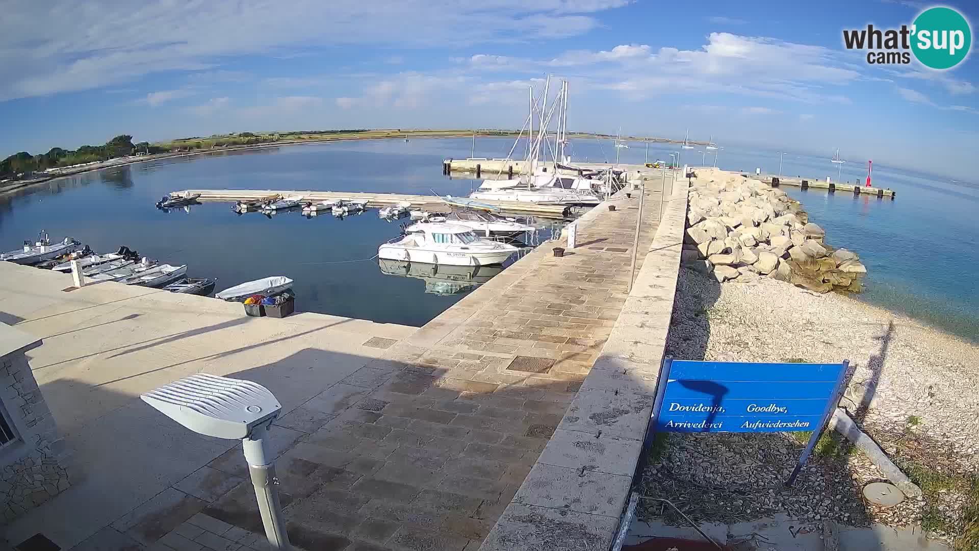 Webcam de l’île d’Unije – Explorez la beauté du joyau caché de la Croatie