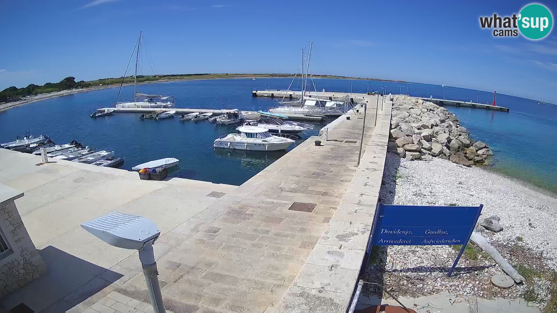 Webcam de l’île d’Unije – Explorez la beauté du joyau caché de la Croatie