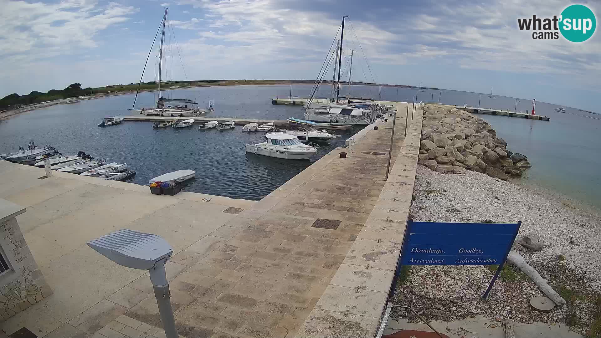 Webcam de l’île d’Unije – Explorez la beauté du joyau caché de la Croatie