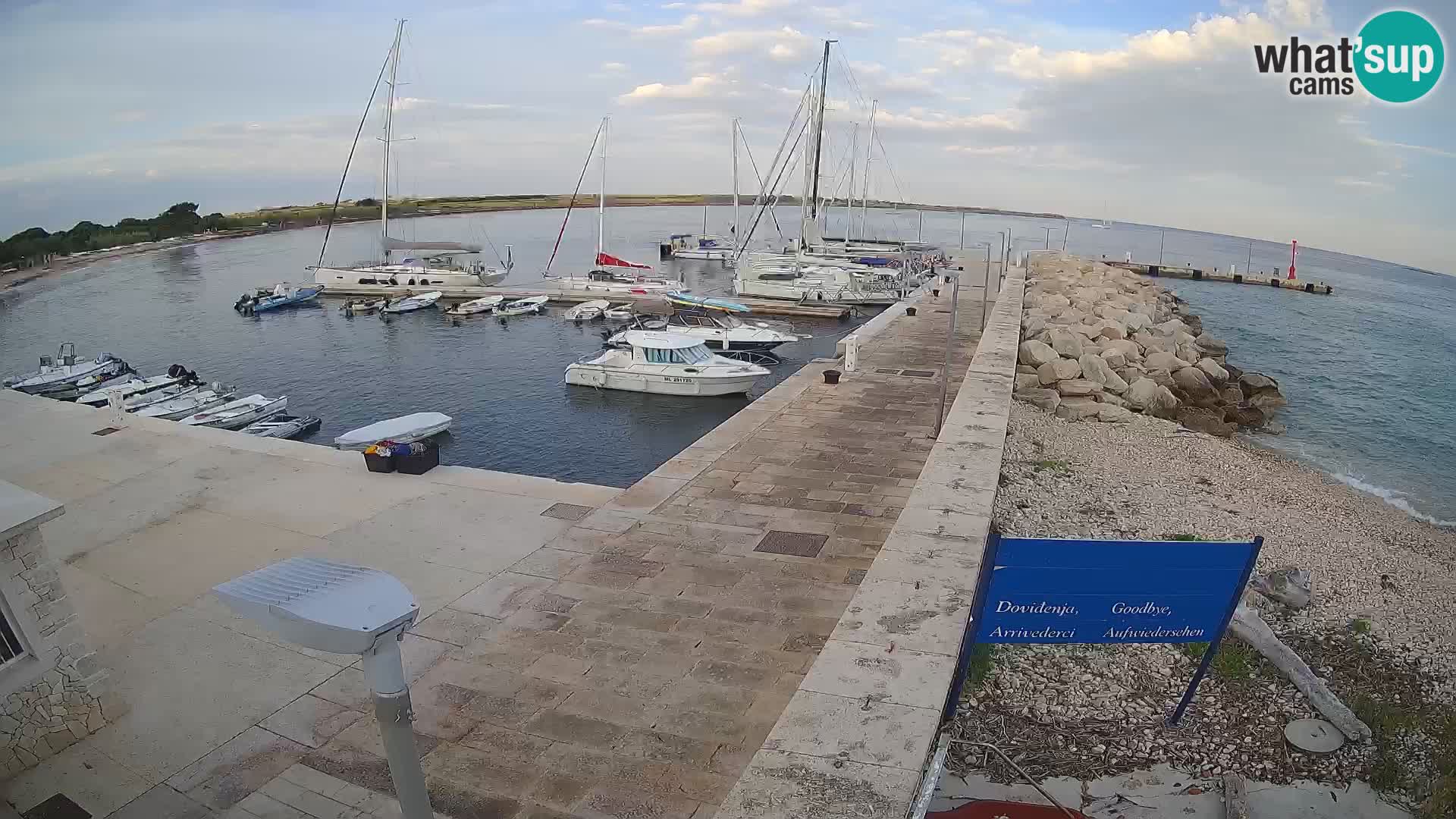 Webcam de l’île d’Unije – Explorez la beauté du joyau caché de la Croatie