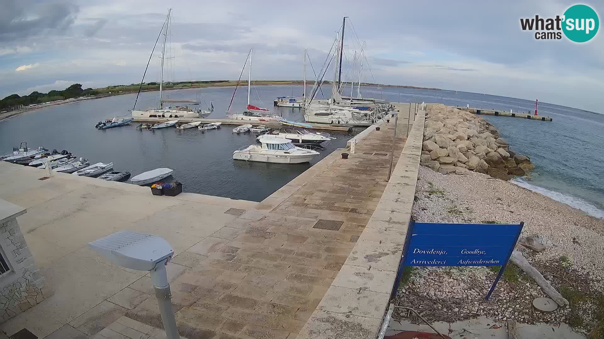 Webcam de l’île d’Unije – Explorez la beauté du joyau caché de la Croatie