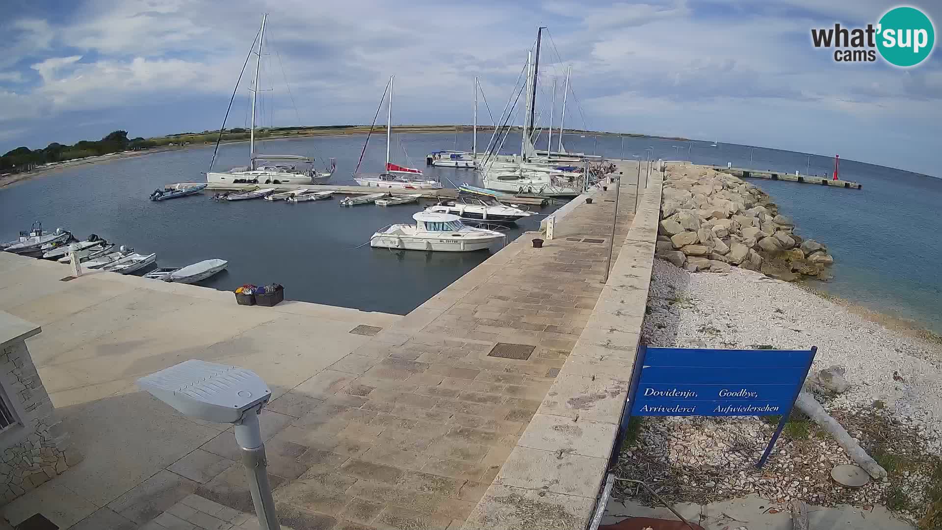 Webcam de l’île d’Unije – Explorez la beauté du joyau caché de la Croatie