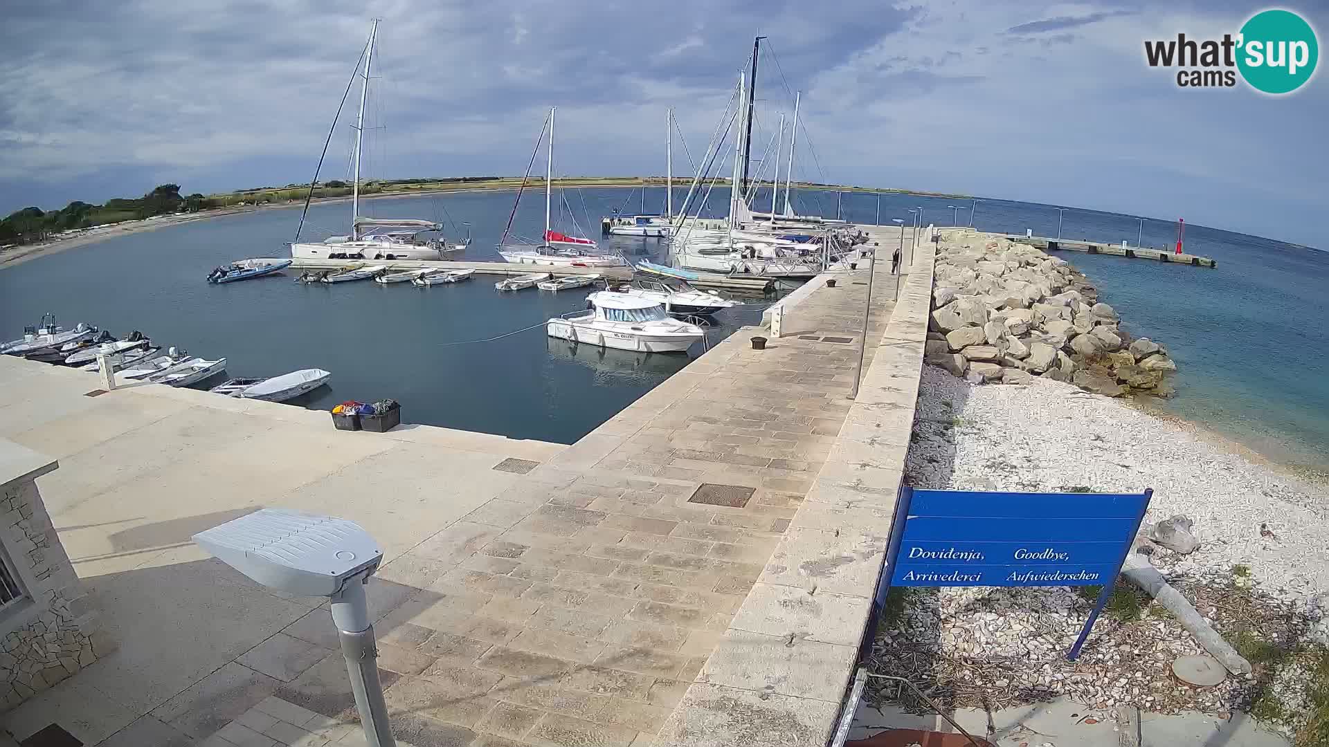 Webcam de l’île d’Unije – Explorez la beauté du joyau caché de la Croatie