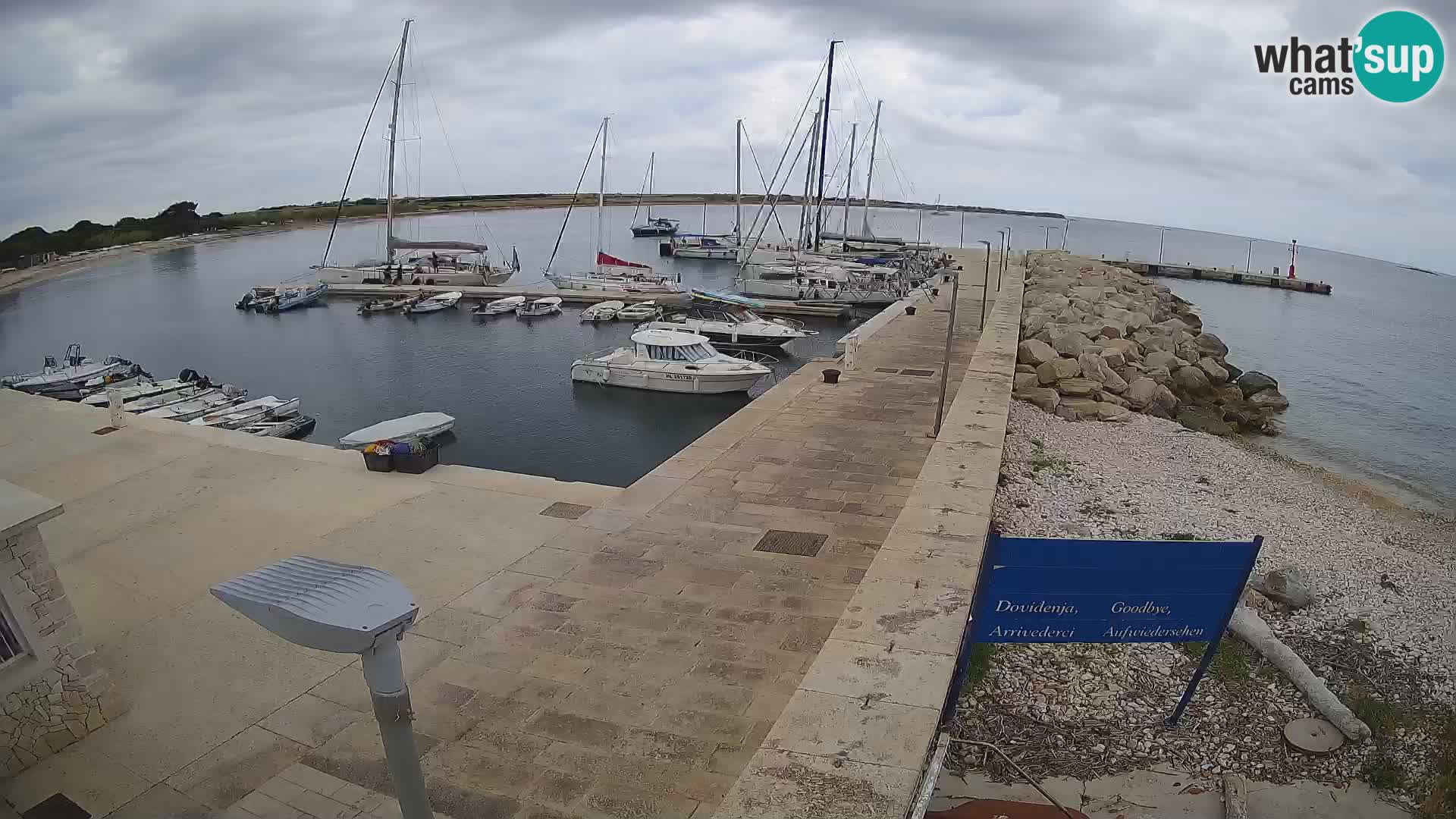 Webcam de l’île d’Unije – Explorez la beauté du joyau caché de la Croatie