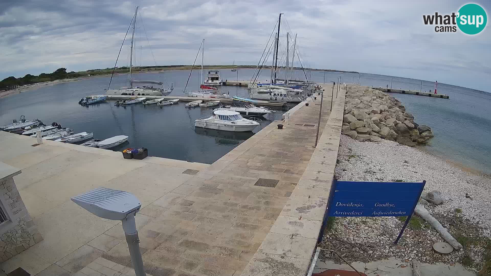 Webcam de l’île d’Unije – Explorez la beauté du joyau caché de la Croatie