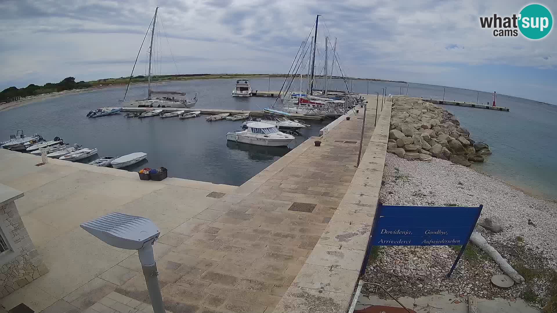 Webcam de l’île d’Unije – Explorez la beauté du joyau caché de la Croatie