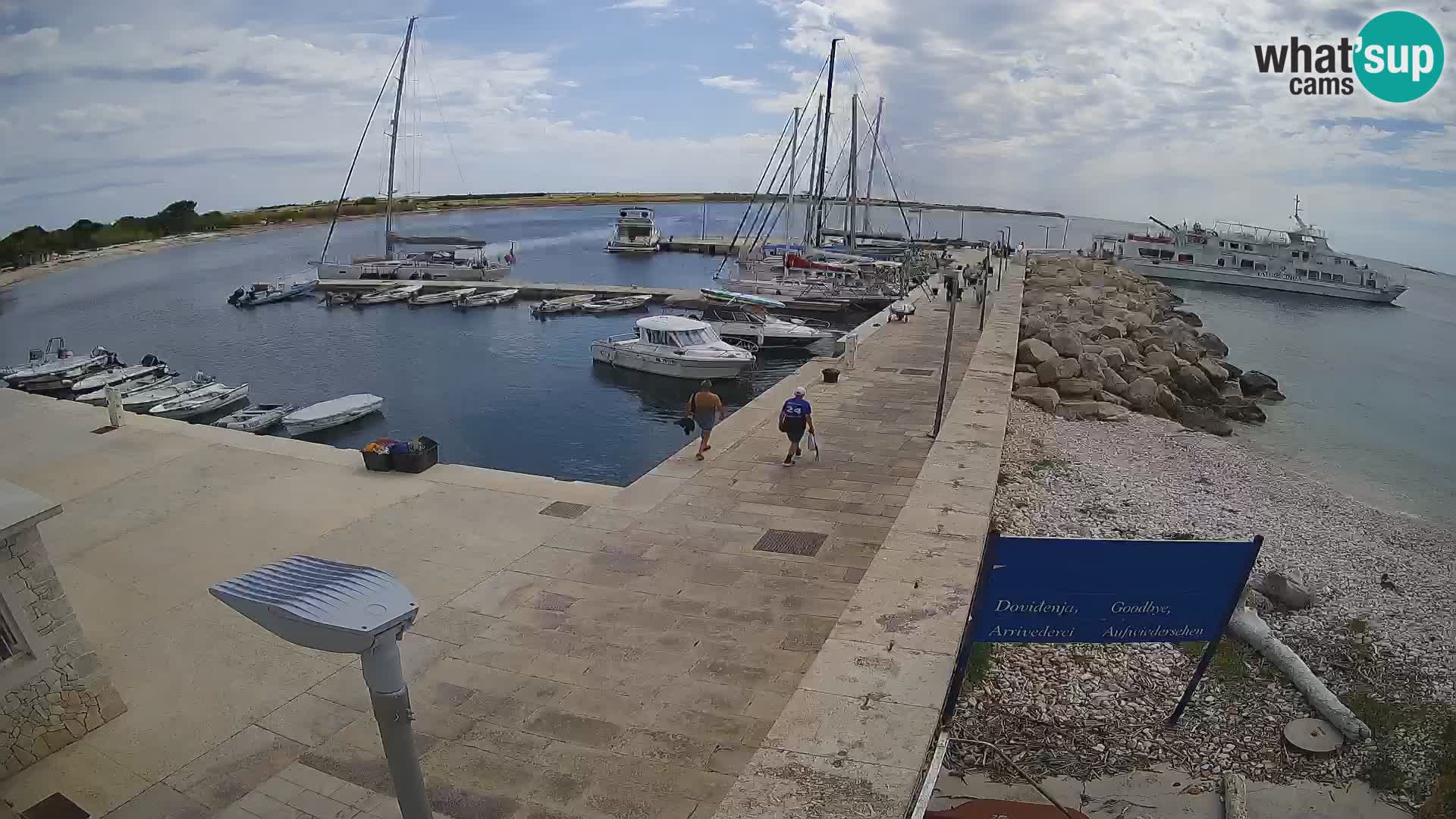 Webcam de l’île d’Unije – Explorez la beauté du joyau caché de la Croatie