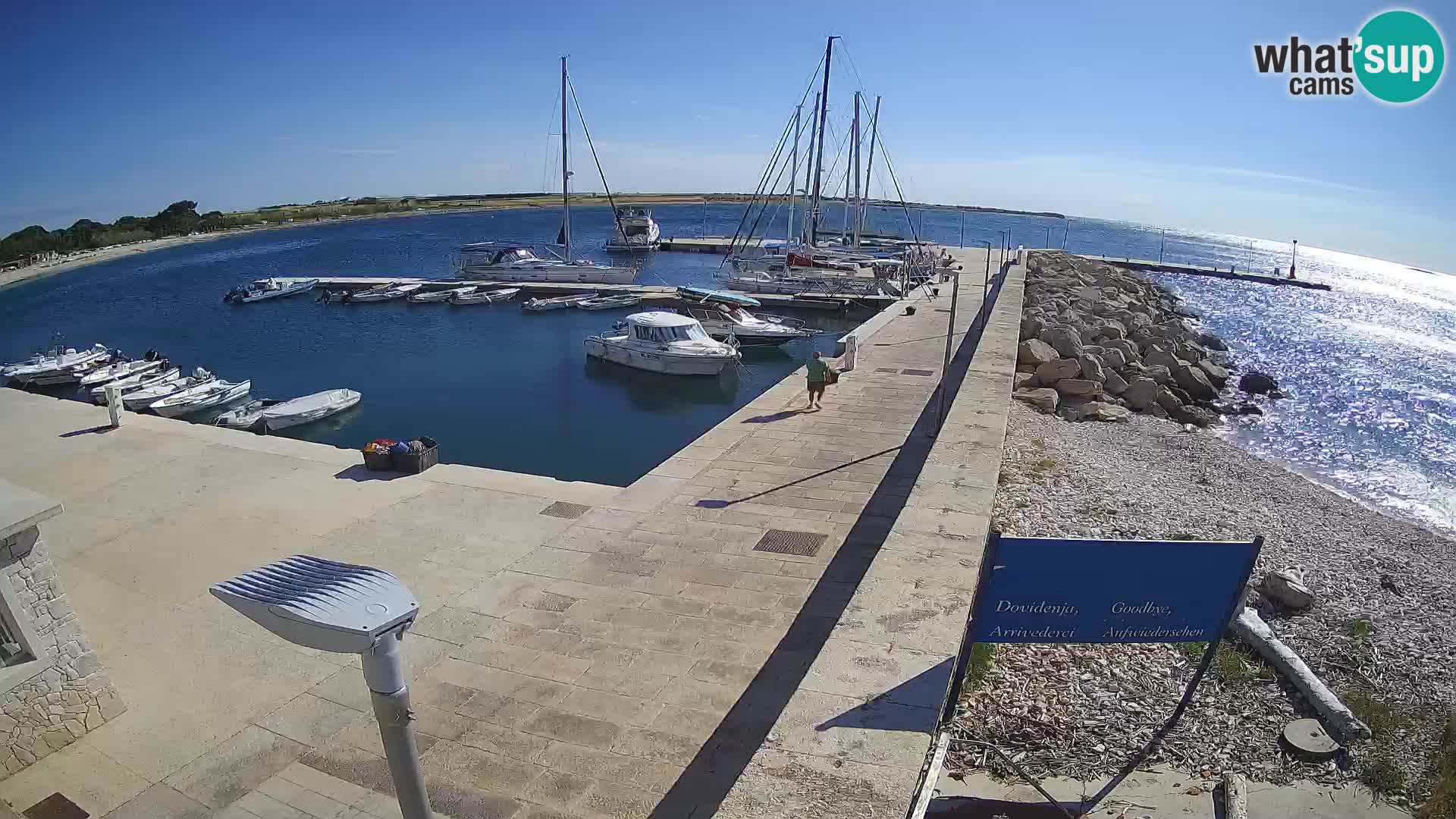 Webcam de l’île d’Unije – Explorez la beauté du joyau caché de la Croatie