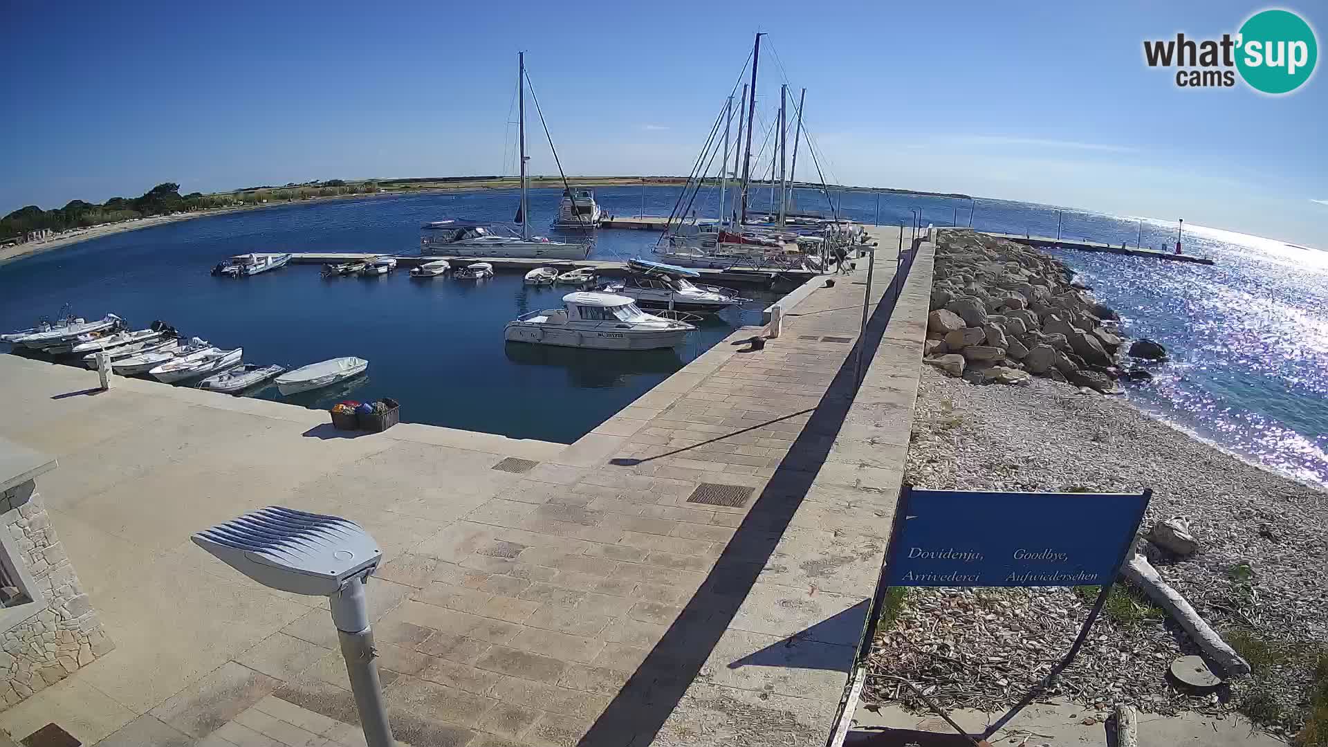 Webcam de l’île d’Unije – Explorez la beauté du joyau caché de la Croatie