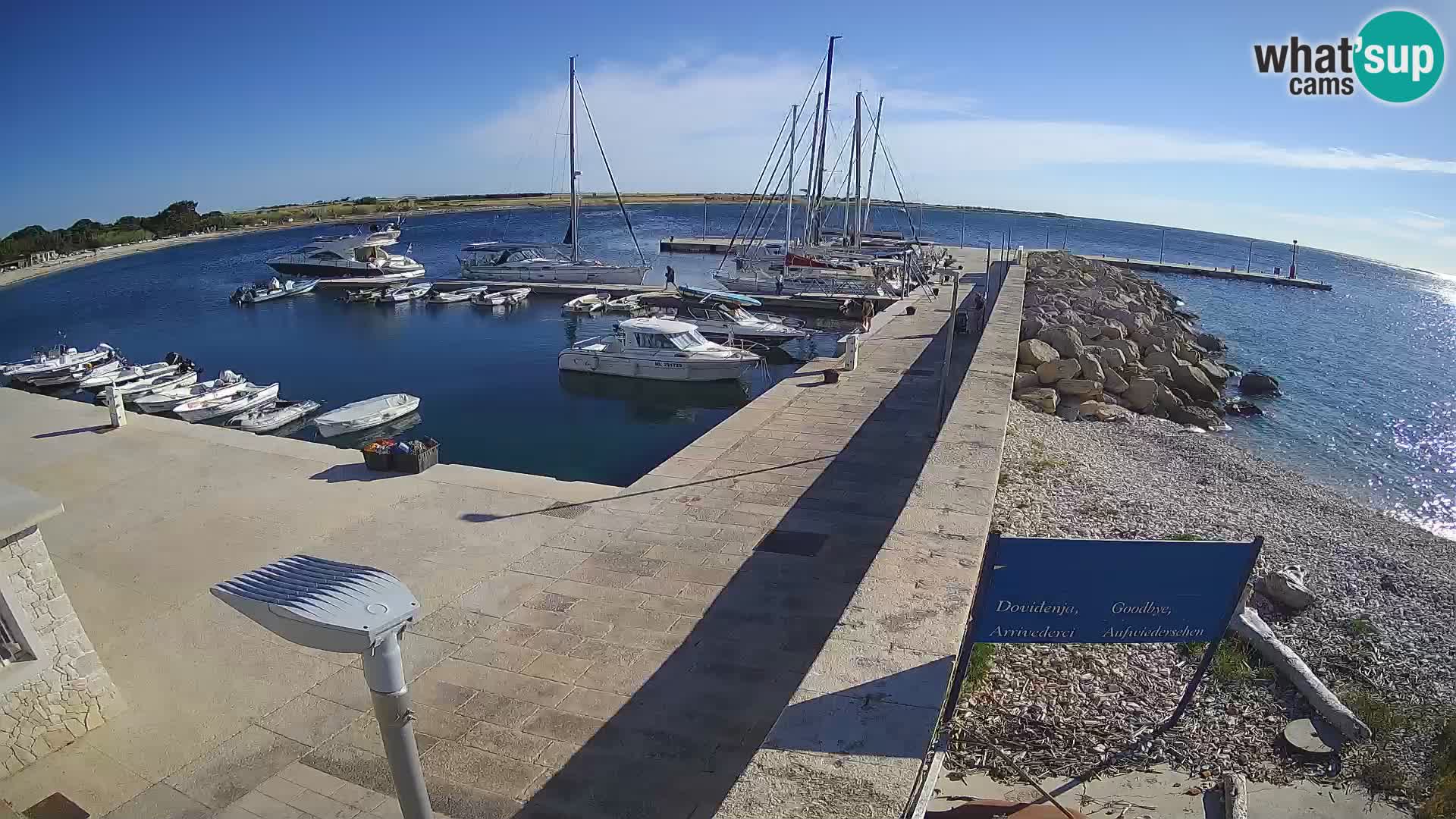 Webcam de l’île d’Unije – Explorez la beauté du joyau caché de la Croatie