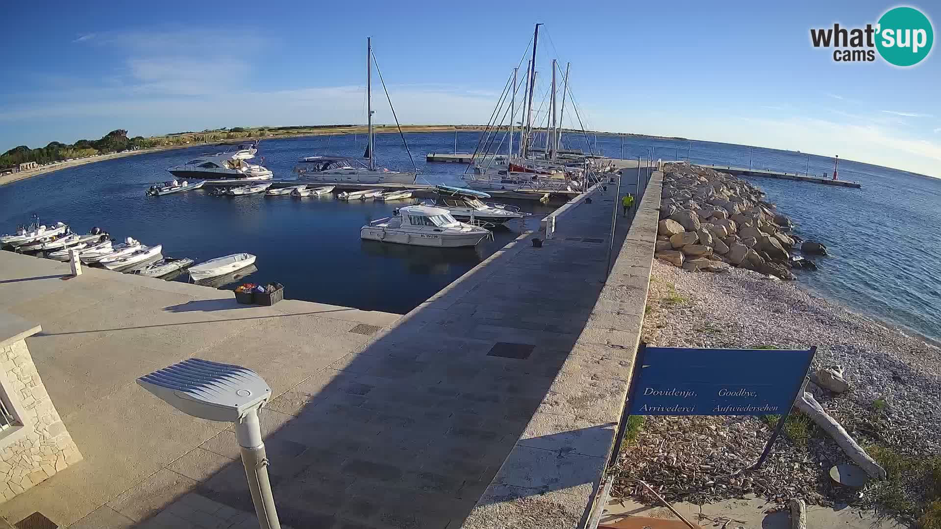 Webcam de l’île d’Unije – Explorez la beauté du joyau caché de la Croatie