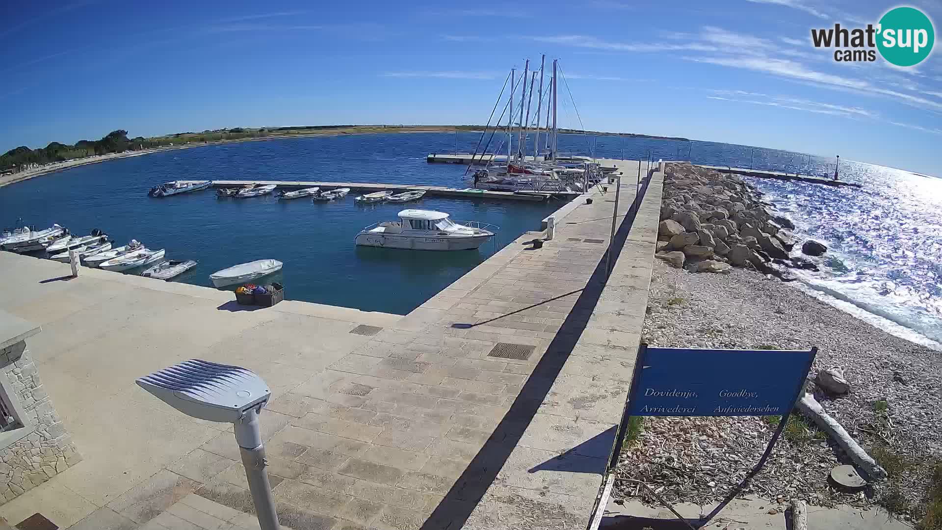 Webcam de l’île d’Unije – Explorez la beauté du joyau caché de la Croatie