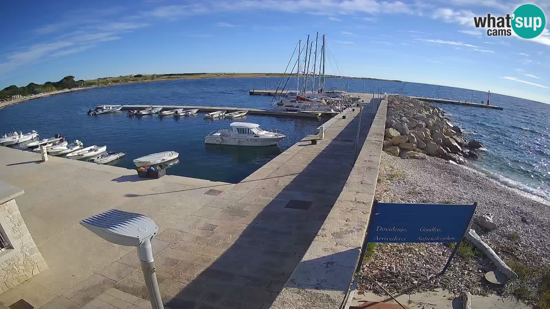 Webcam de l’île d’Unije – Explorez la beauté du joyau caché de la Croatie